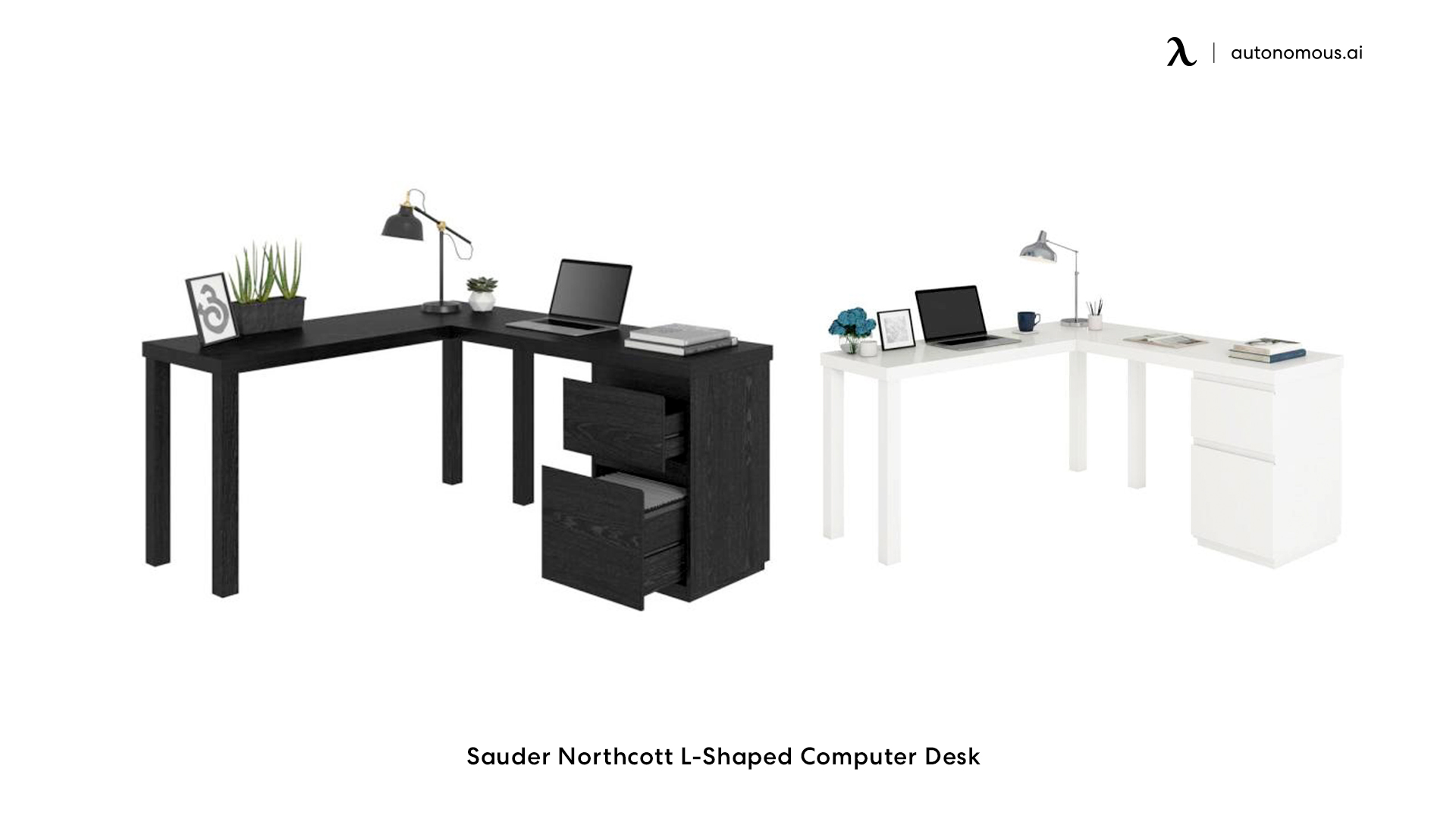 Sauder Northcott L-Shaped Computer Desk