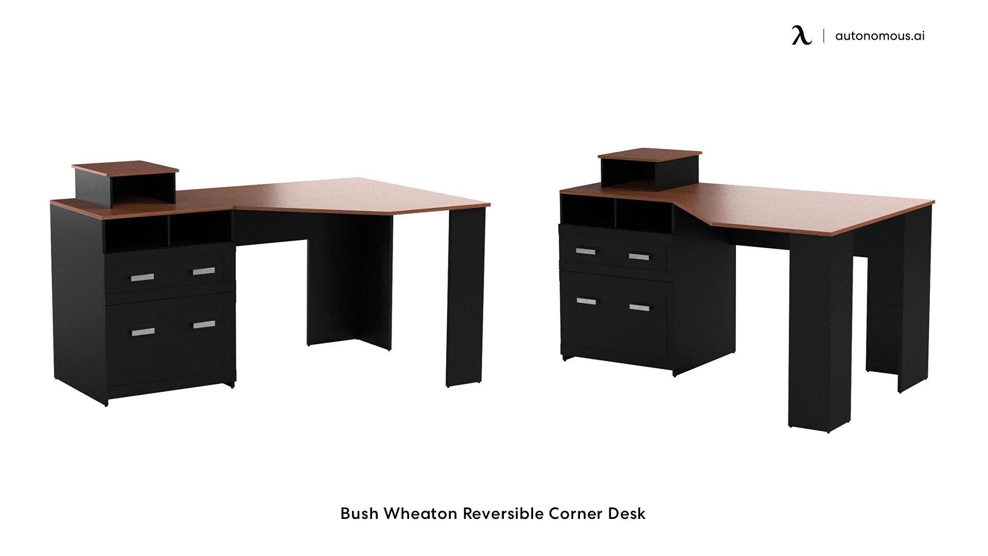 Bush Wheaton Reversible Corner Desk