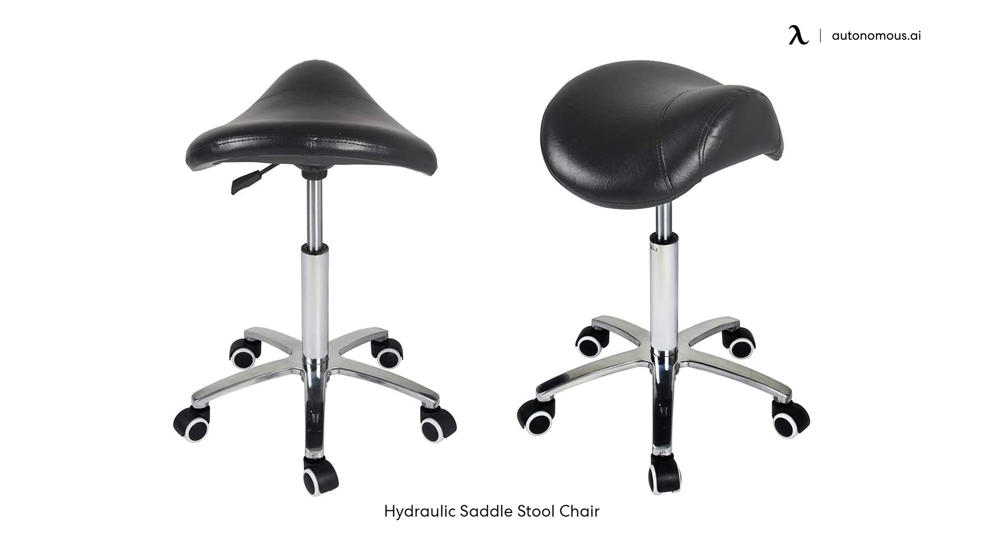 Hydraulic Saddle Stool Chair
