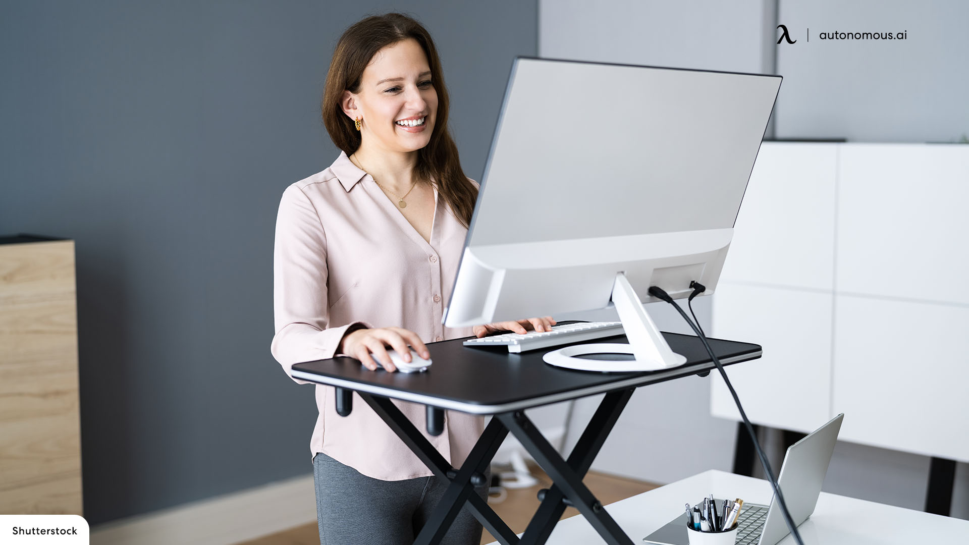 Standing-Desk Converter ergonomic equipment
