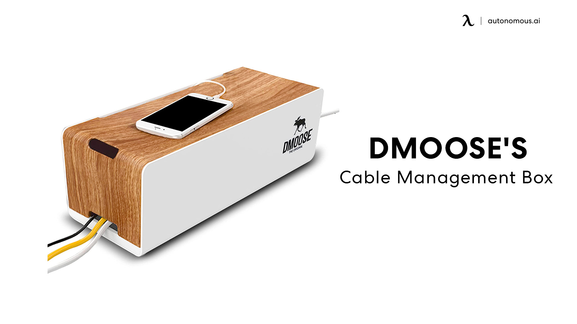 DMoose desk cable management