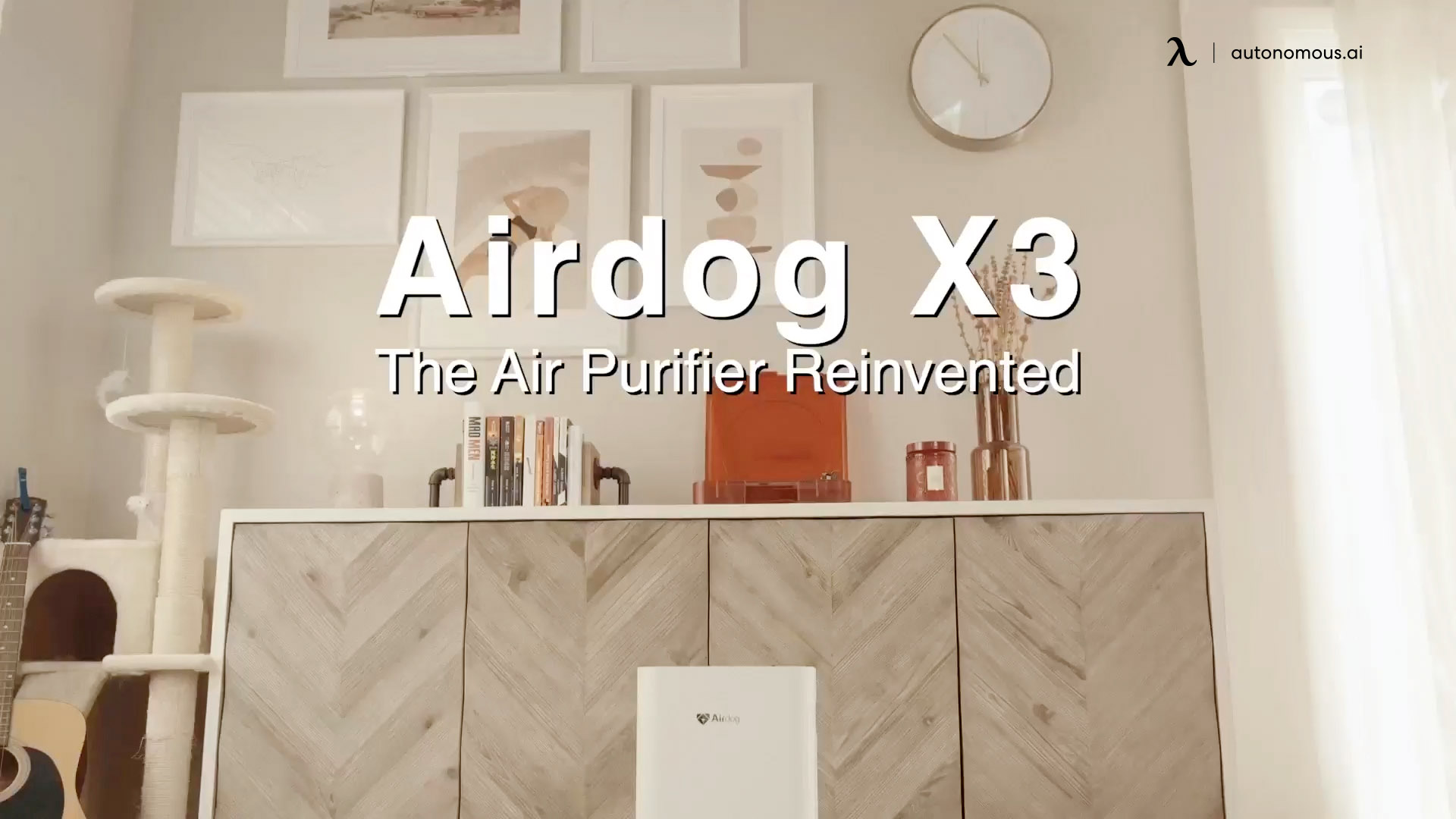 X3 Air Purifier by Airdog best air purifier for home