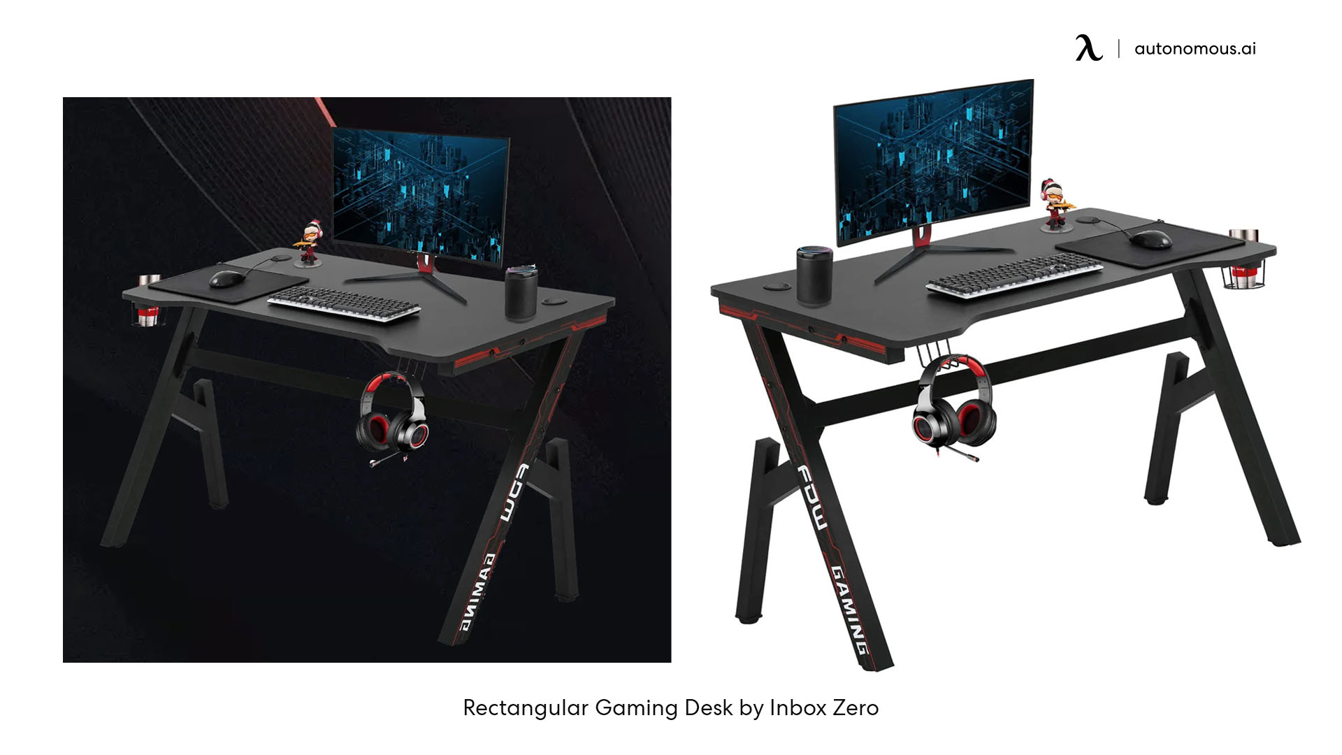 Rectangular Gaming desk dimensions