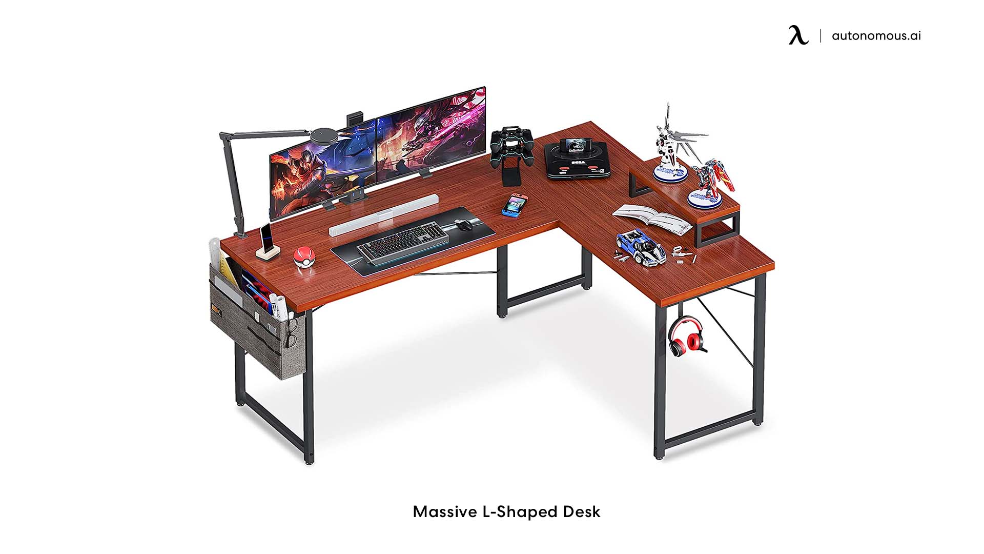 Massive custom l shaped desk
