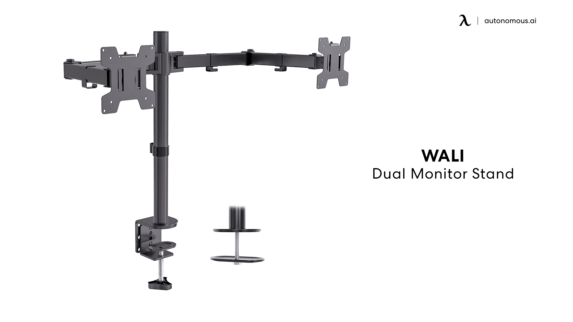 WALI best dual monitor stand