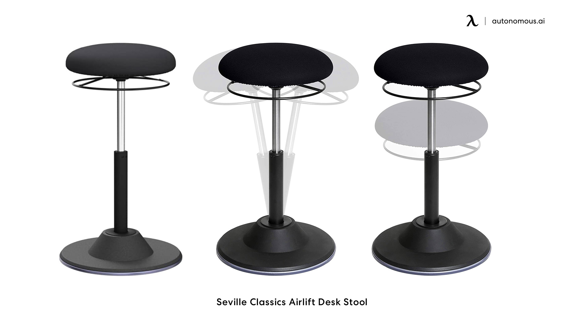 Seville Classics tall chair for standing desk