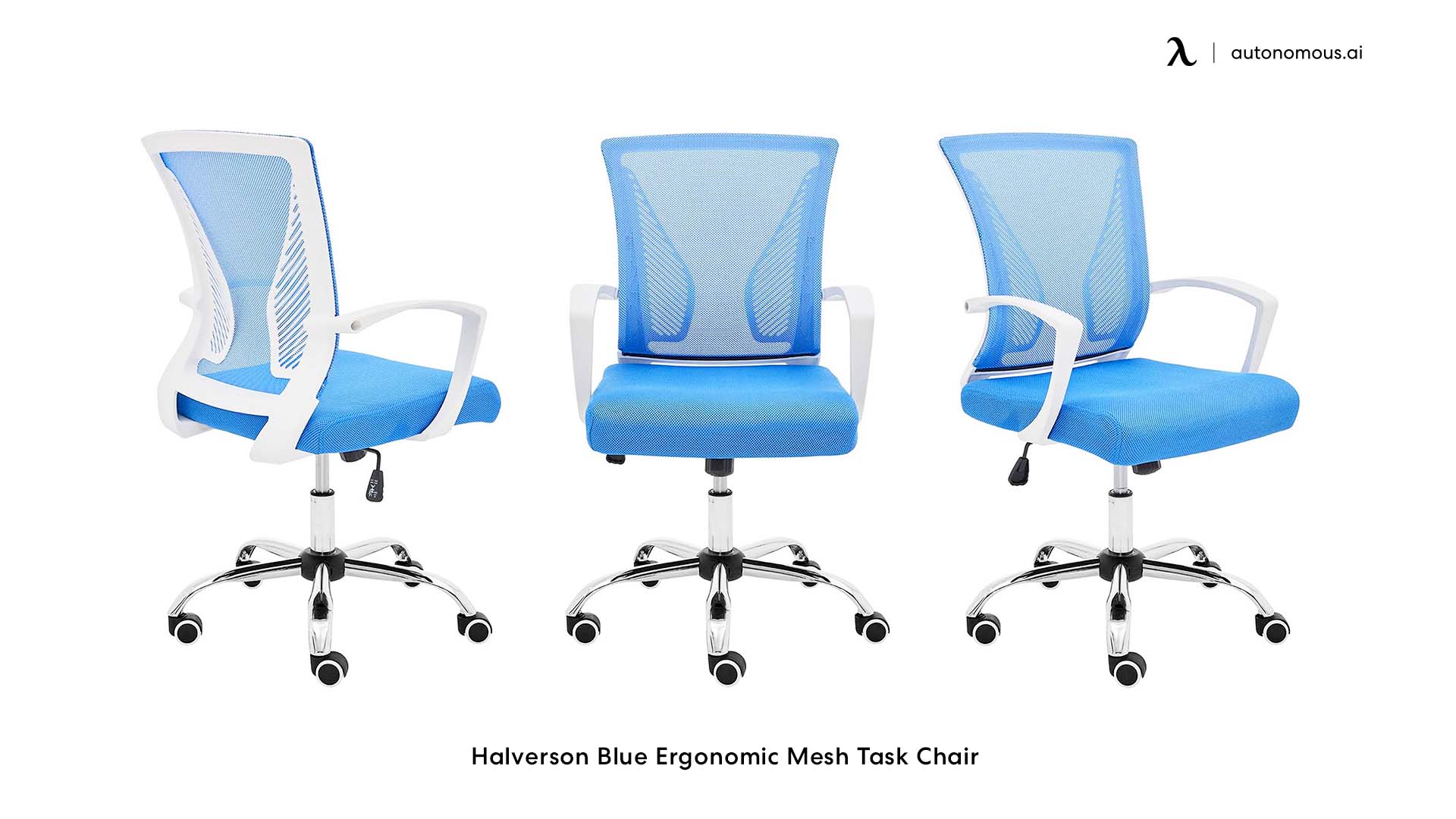 Halverson blue conference chair