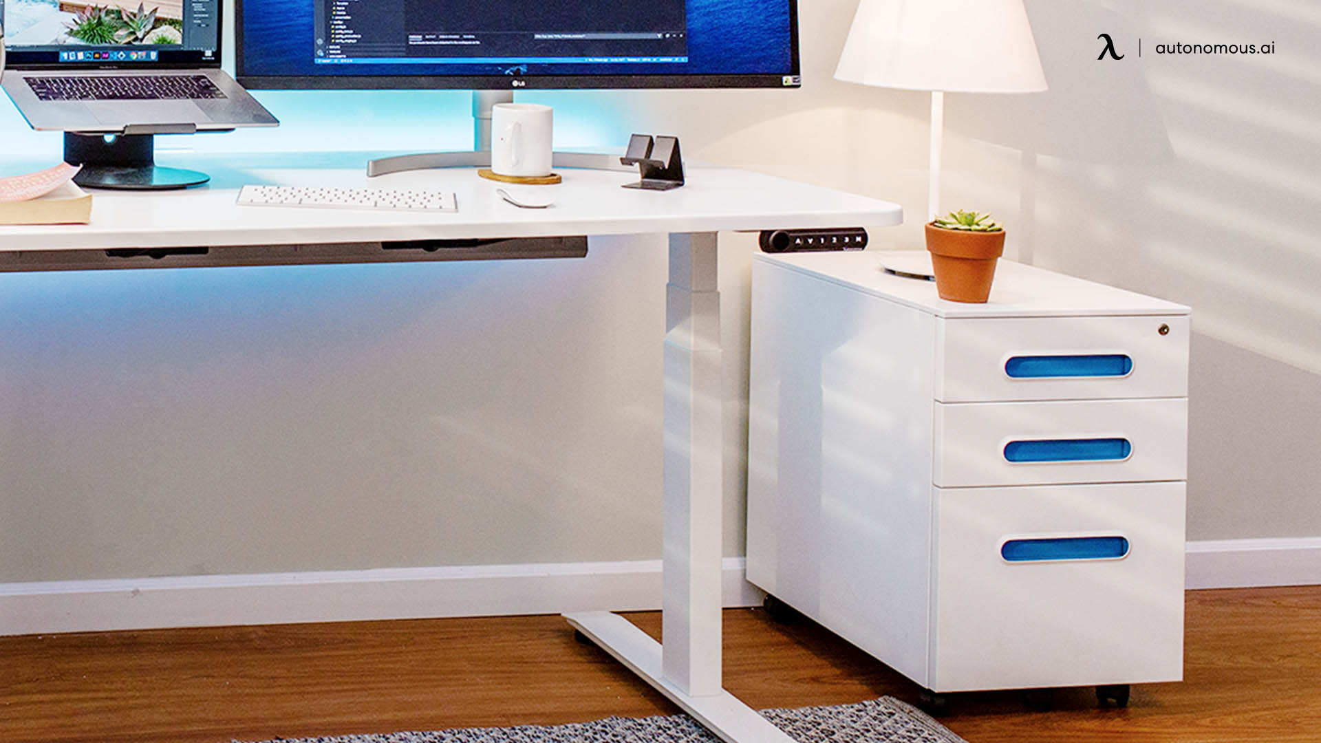 Get a File Cabinet in home office corner
