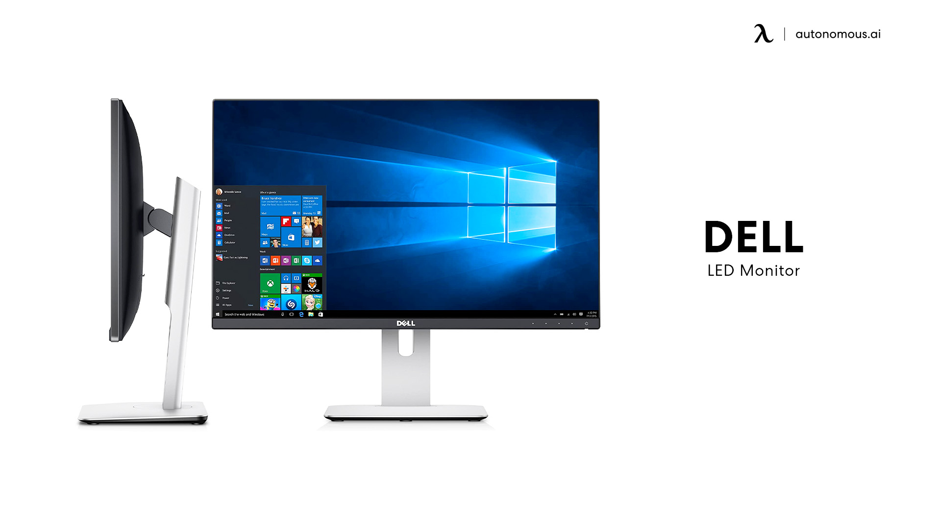 Dell LED Monitor best monitor for software development