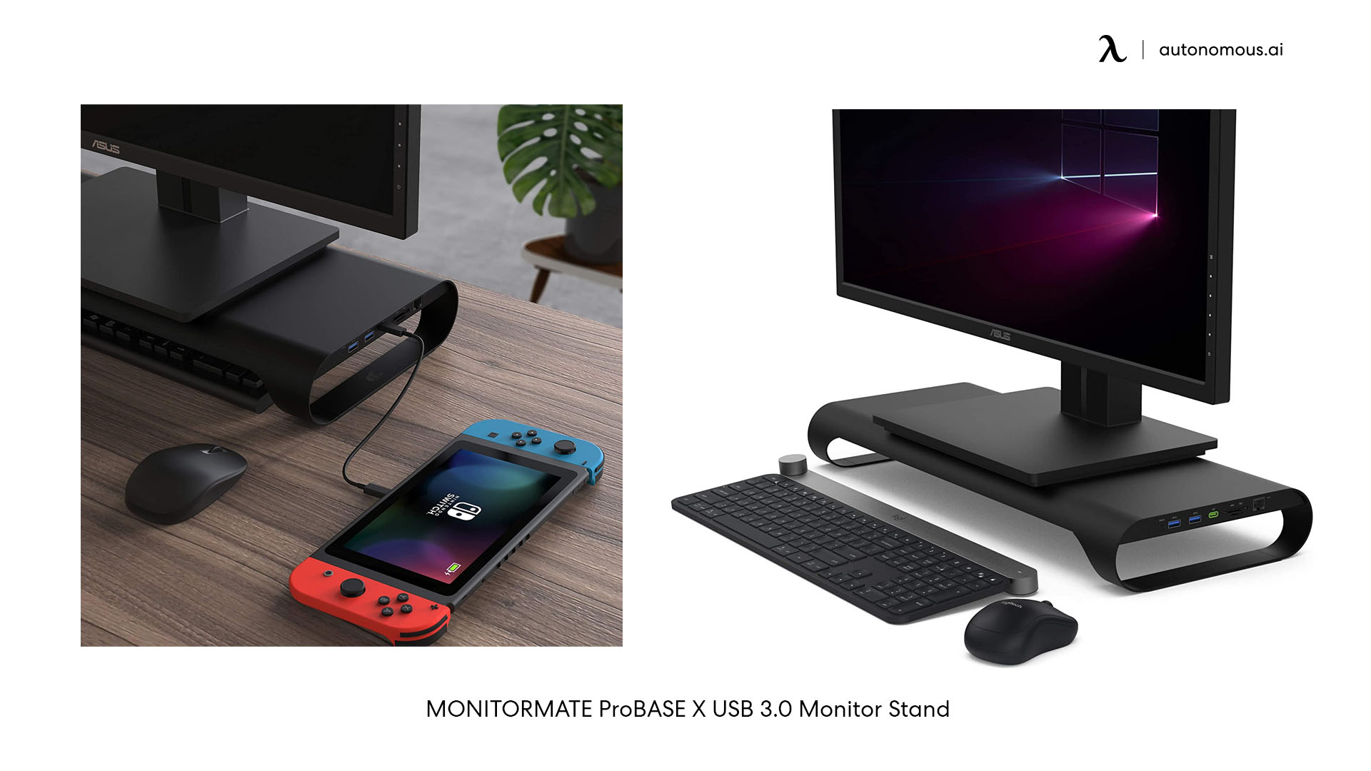 MONITORMATE ProBASE X USB 3.0 Monitor Stand