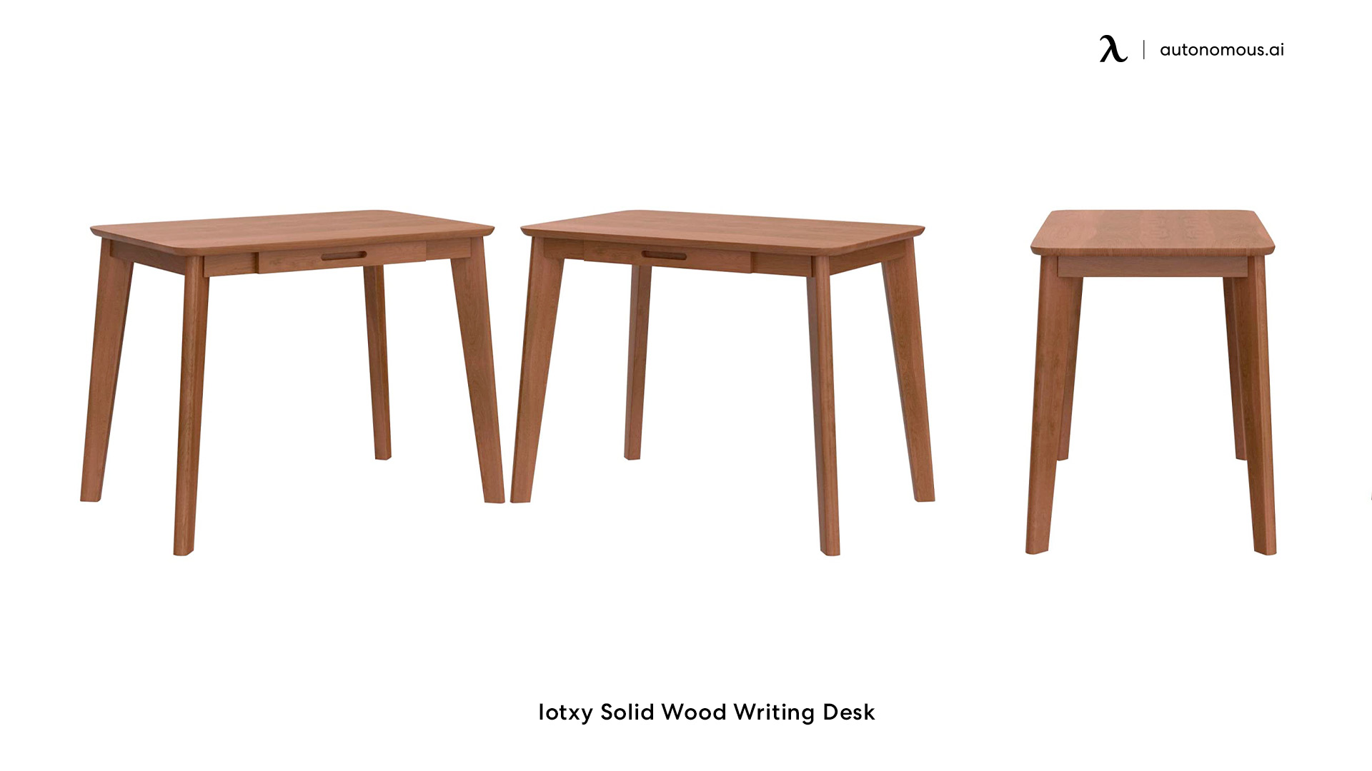 Iotxy Solid Wood Writing Desk