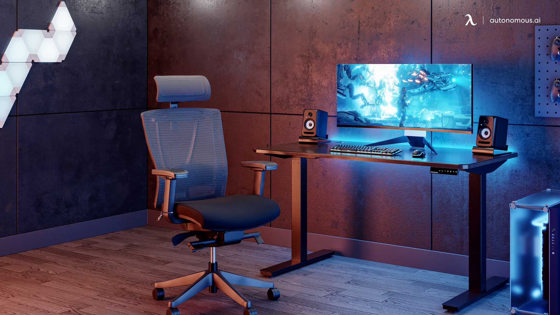 Autonomous SmartDesk Core custom gaming desk