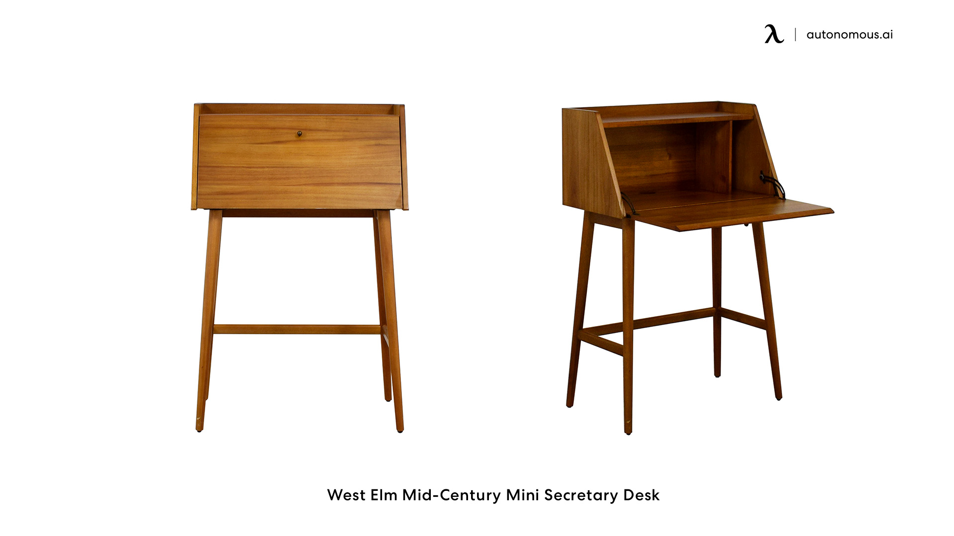 West Elm Mid-Century Mini Secretary Desk