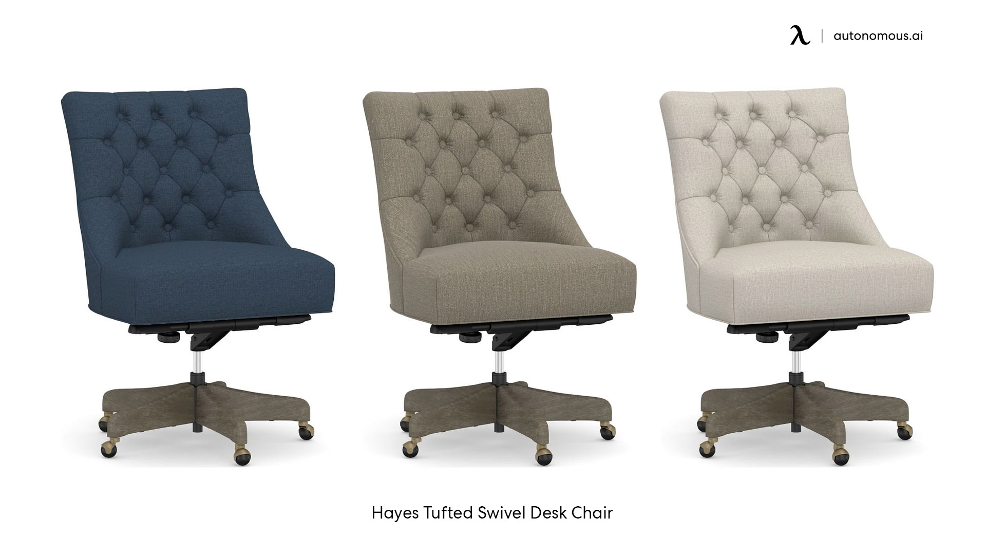 Hayes Tufted French Country office chair