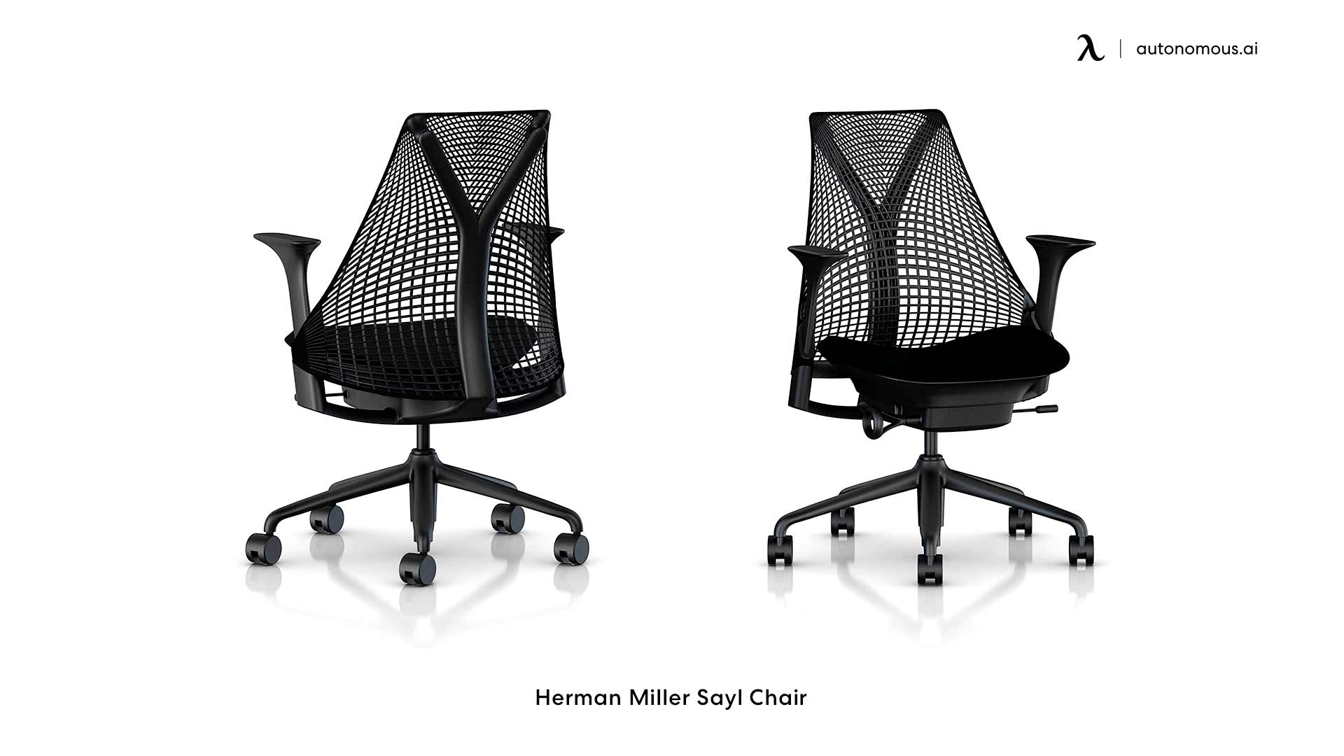 Herman Miller Sayl black office chair