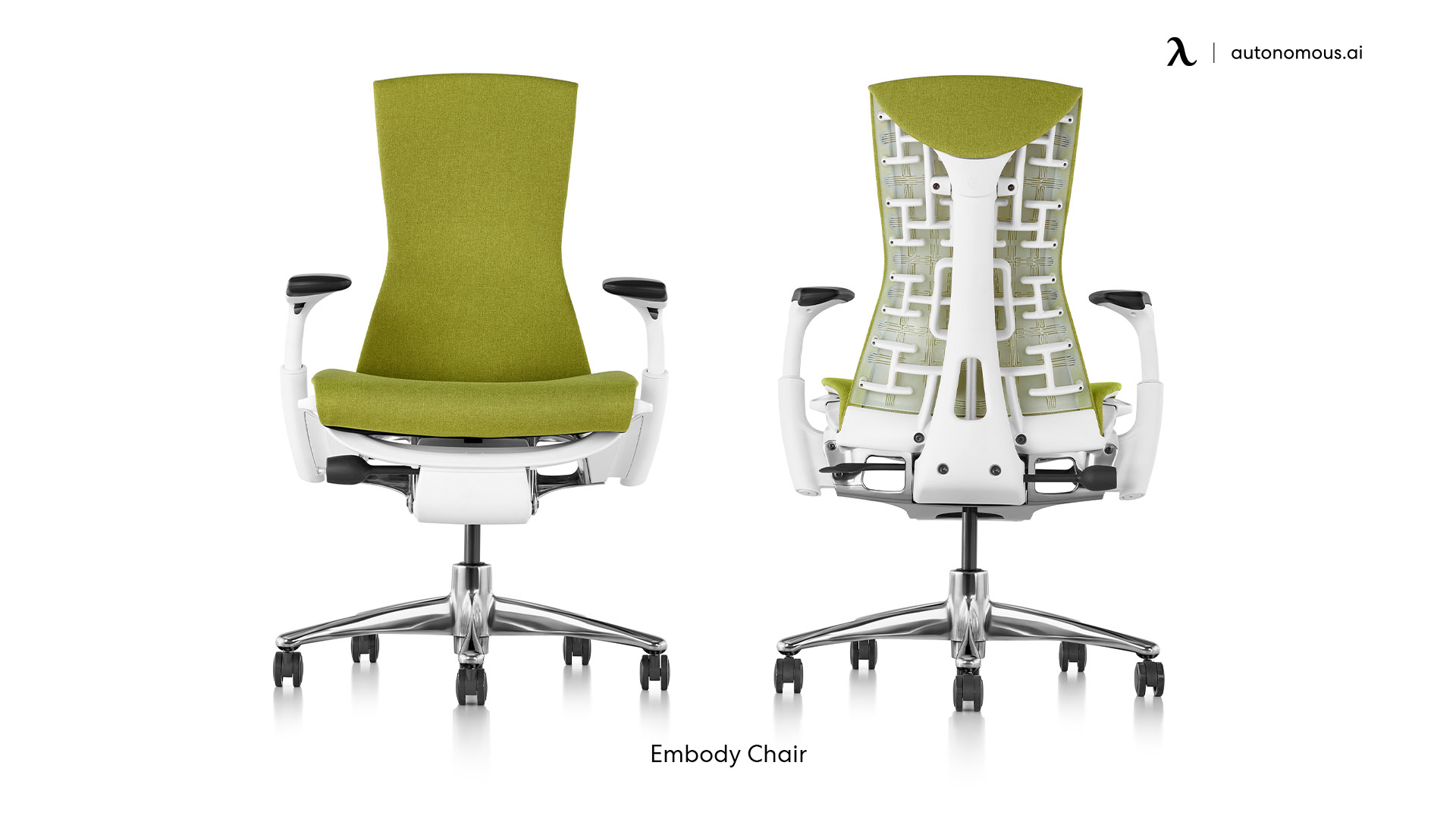 Embody green office chair