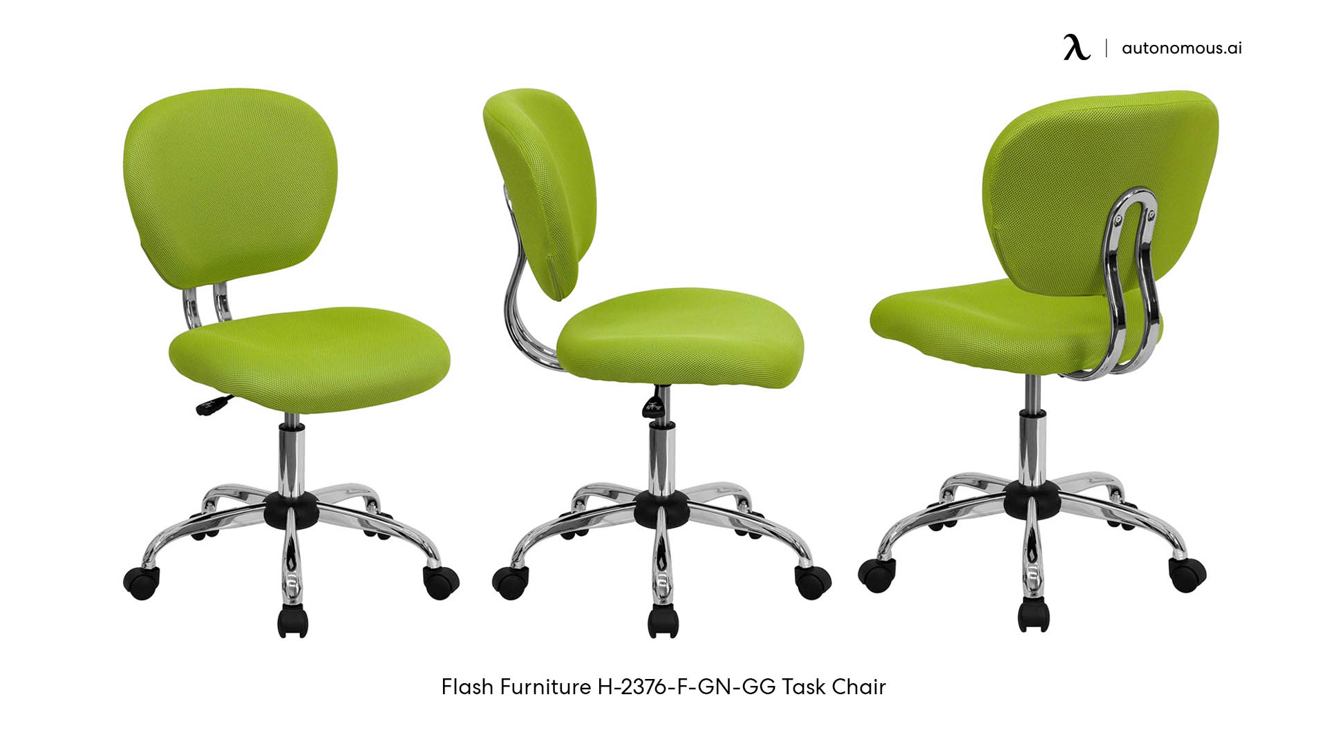 Flash Furniture H-2376-F-GN-GG green office chair