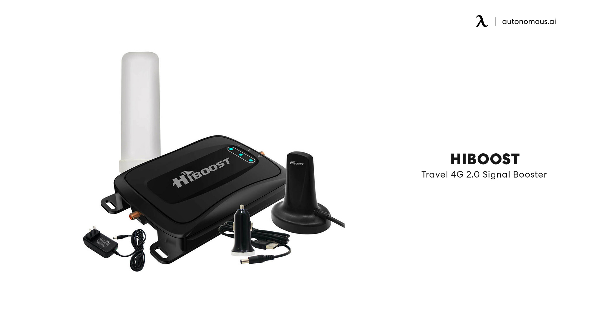 HiBoost Travel 4G 2.0 portable cell phone signal booster