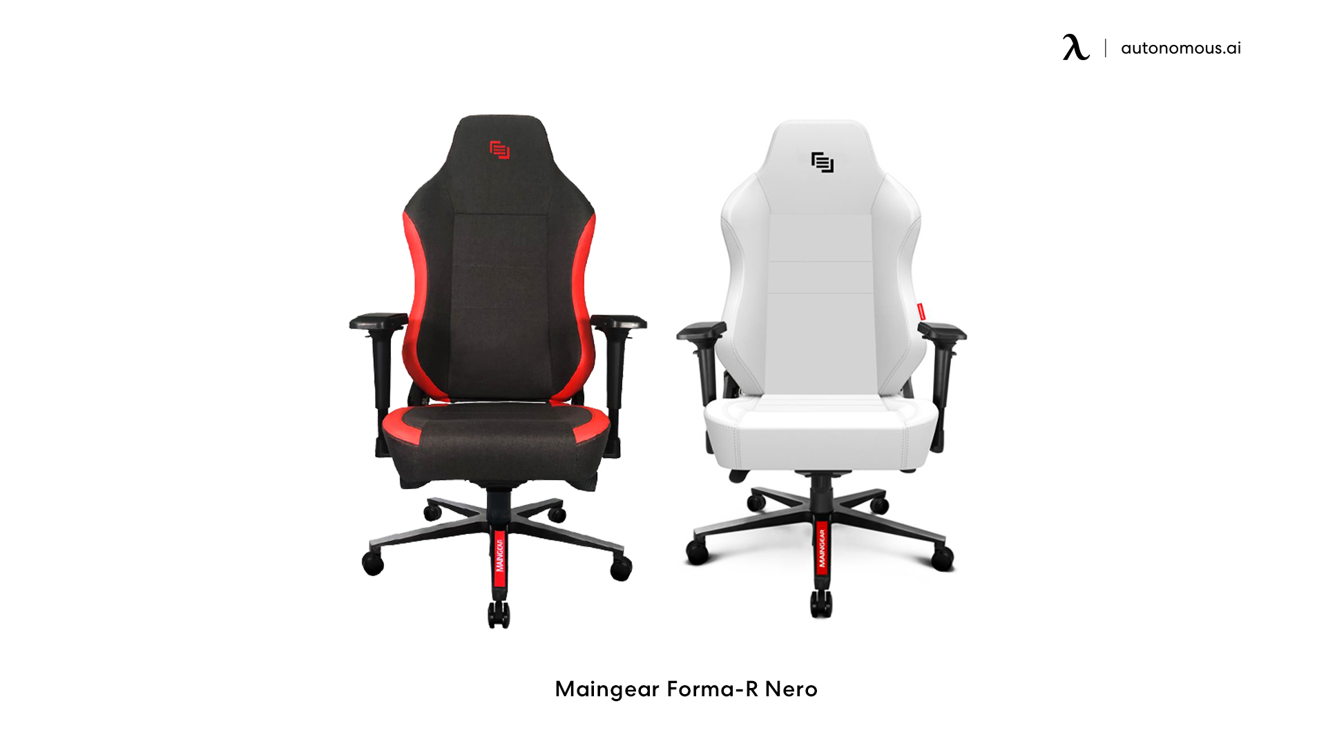 Maingear Forma-R Nero leather gaming chair