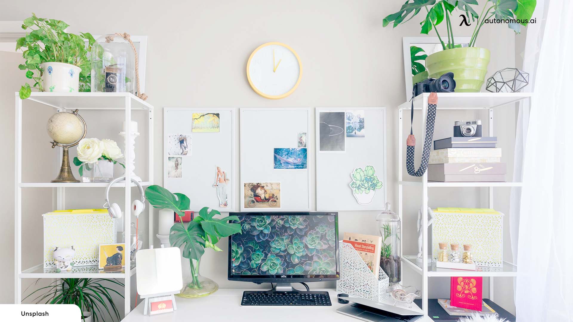 Plants on Grid Walls