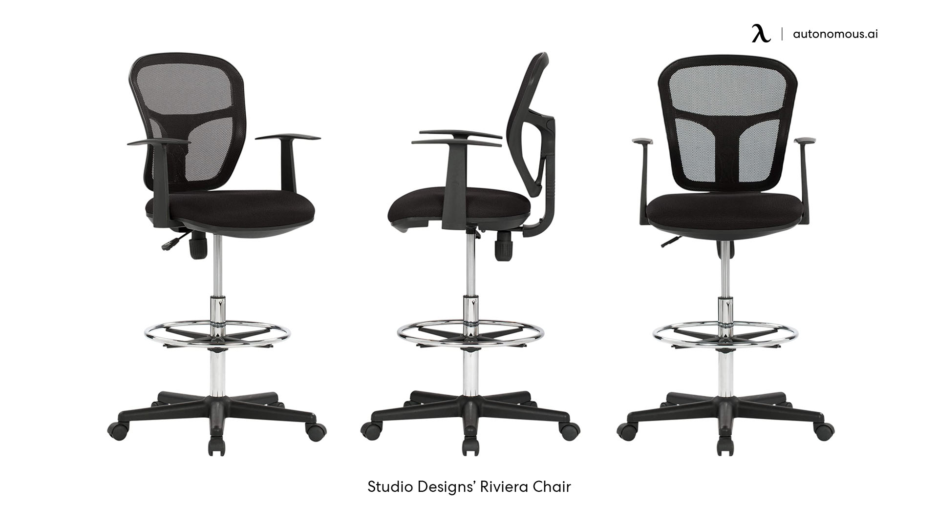 Studio Designs’ Riviera black office desk chair