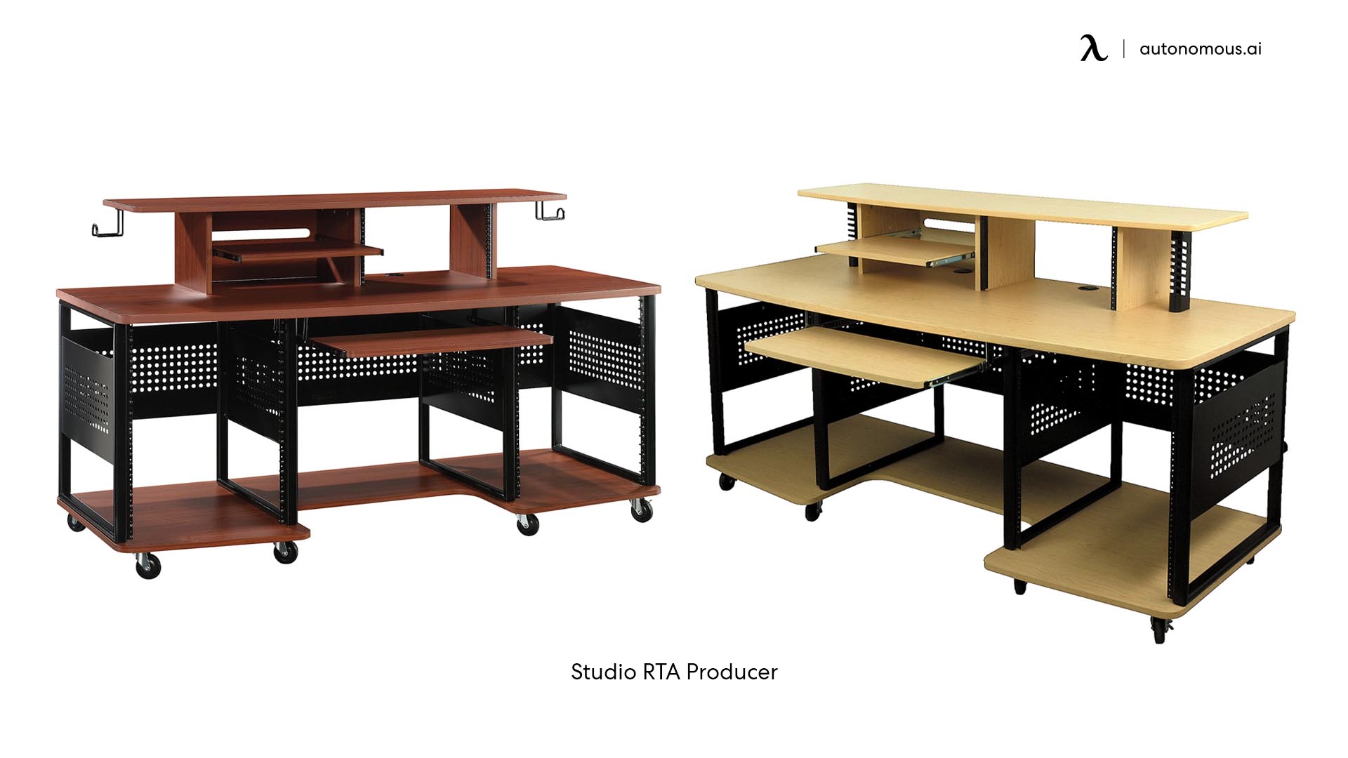 Studio RTA Producer wood gaming desk