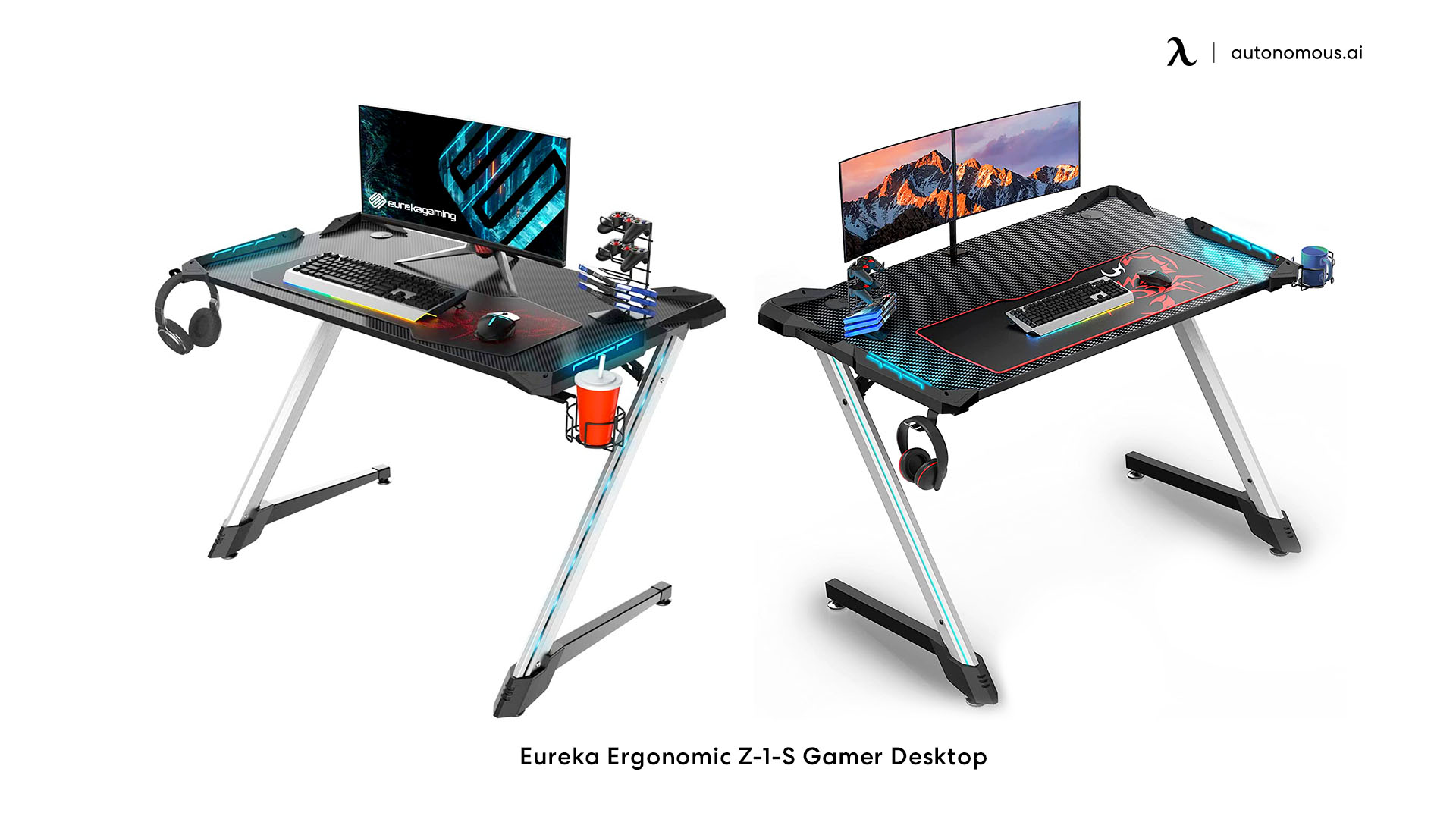 EUREKA ERGONOMIC Z1-S Pro Gaming Desk
