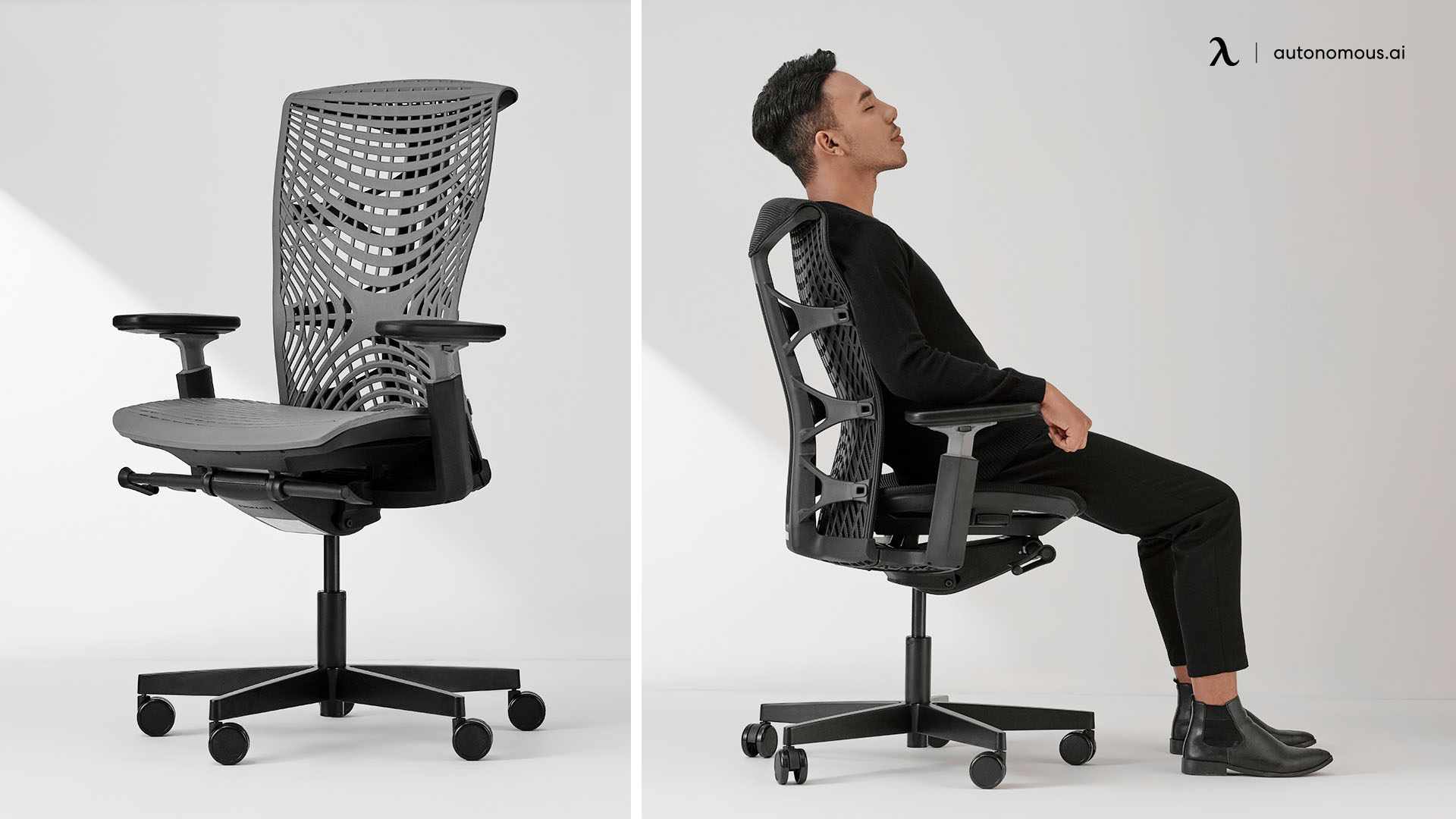 ErgoChair Plus black office swivel chair