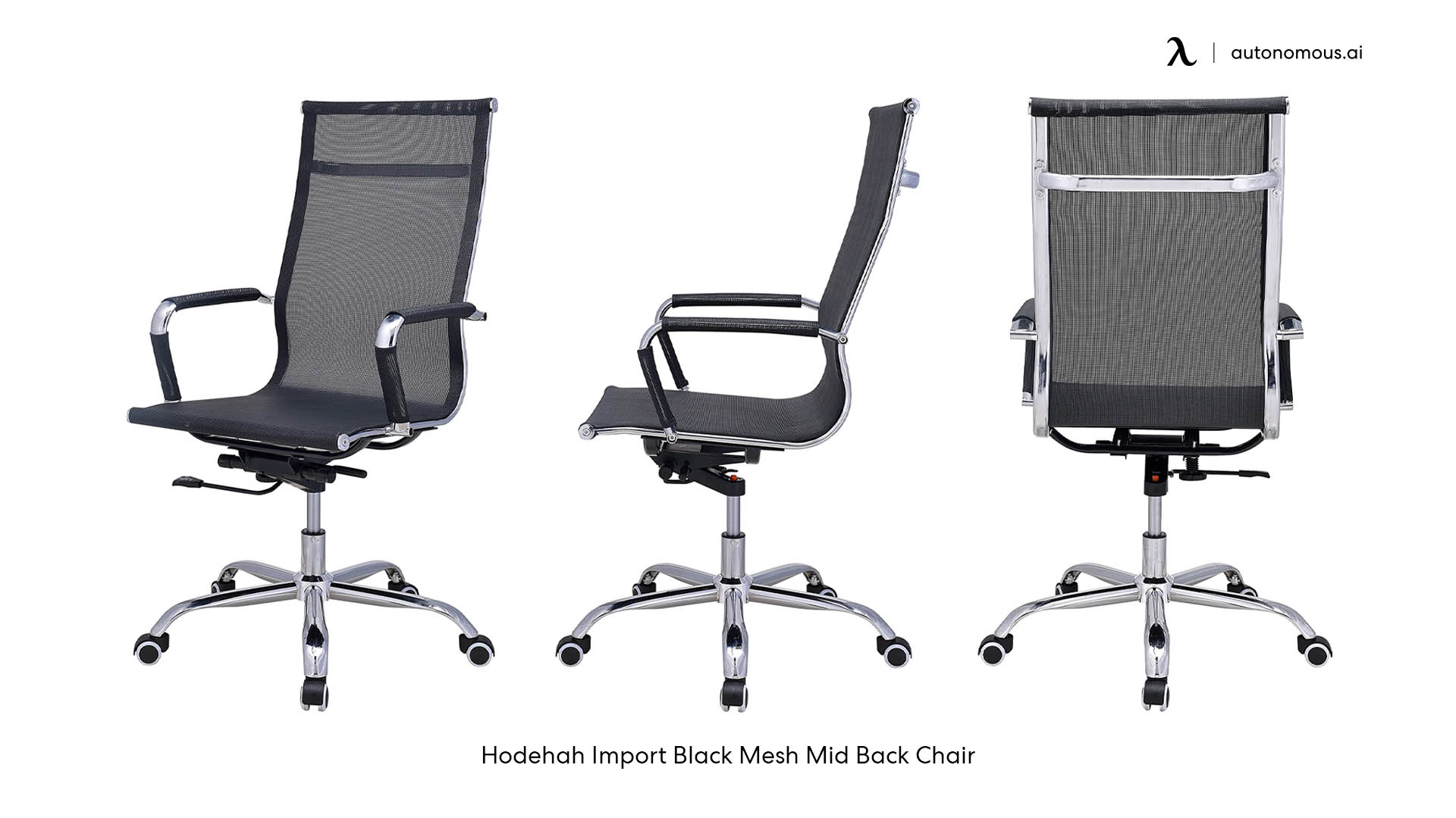 Hodehah Import black office swivel chair