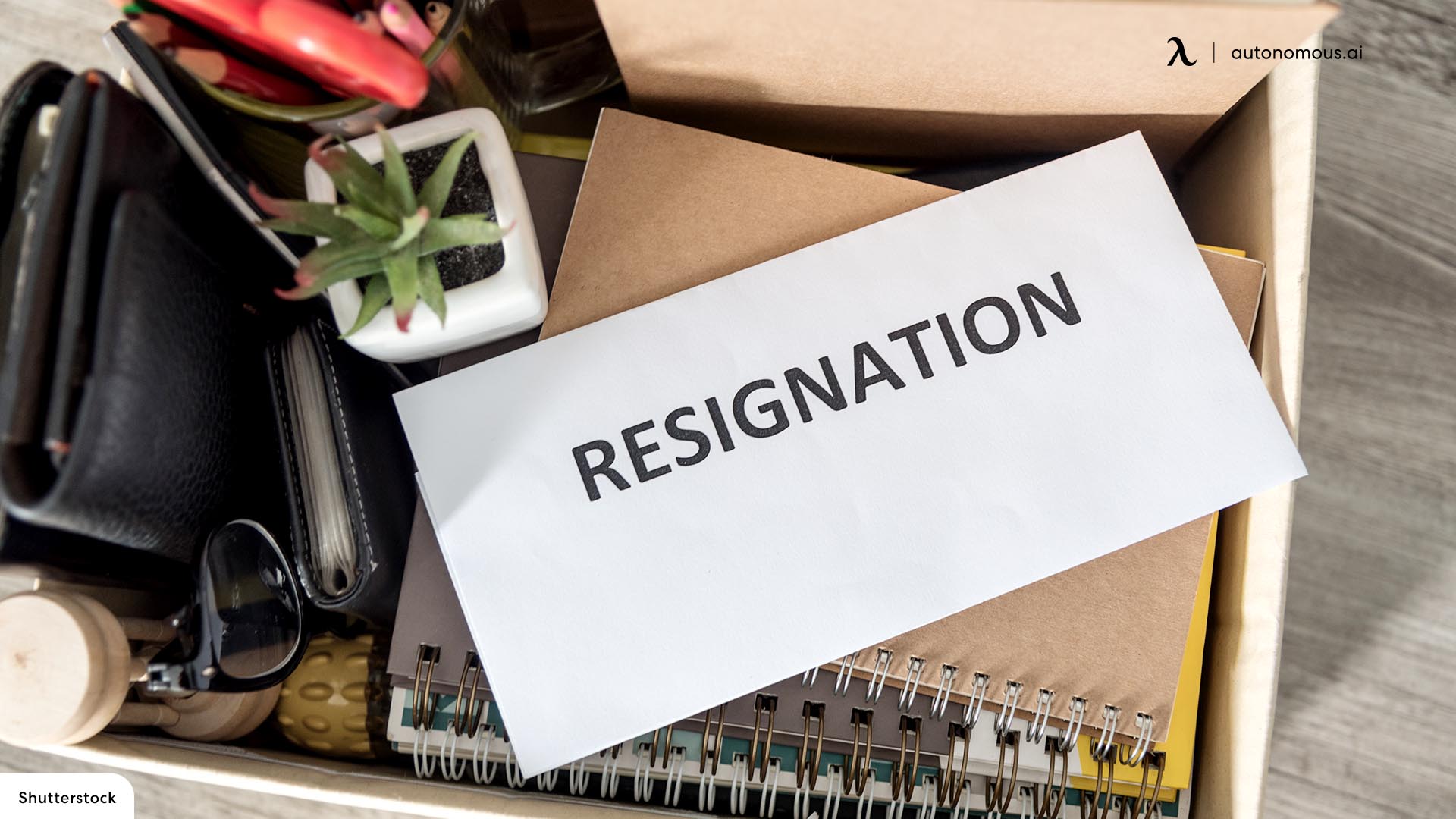 Do not be disheartened when an employee resigns from your company.