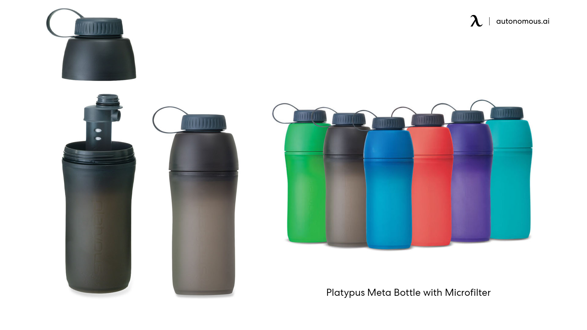 Platypus filtered water bottle with Microfilter