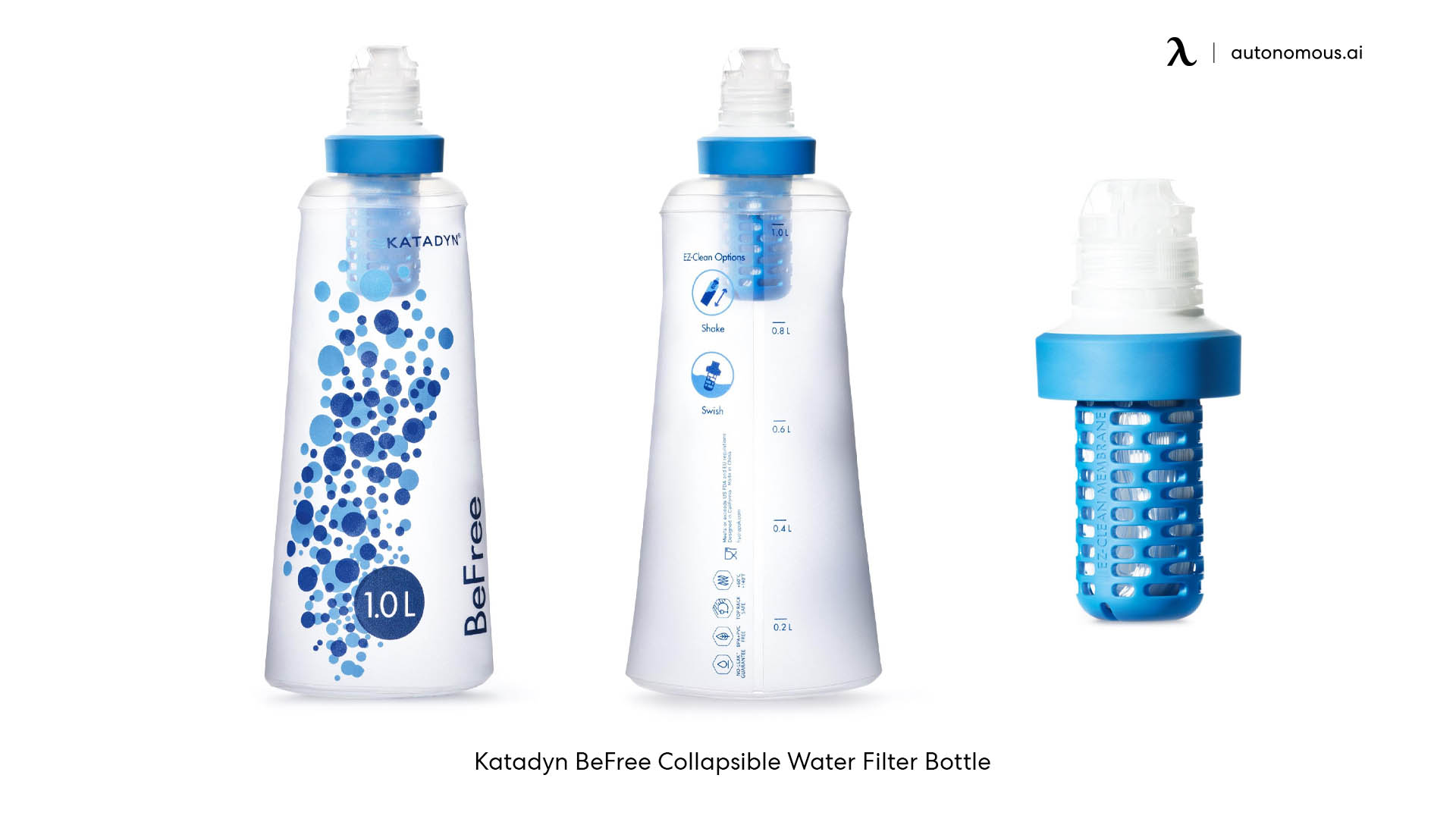 Katadyn BeFree Collapsible filtered water bottle