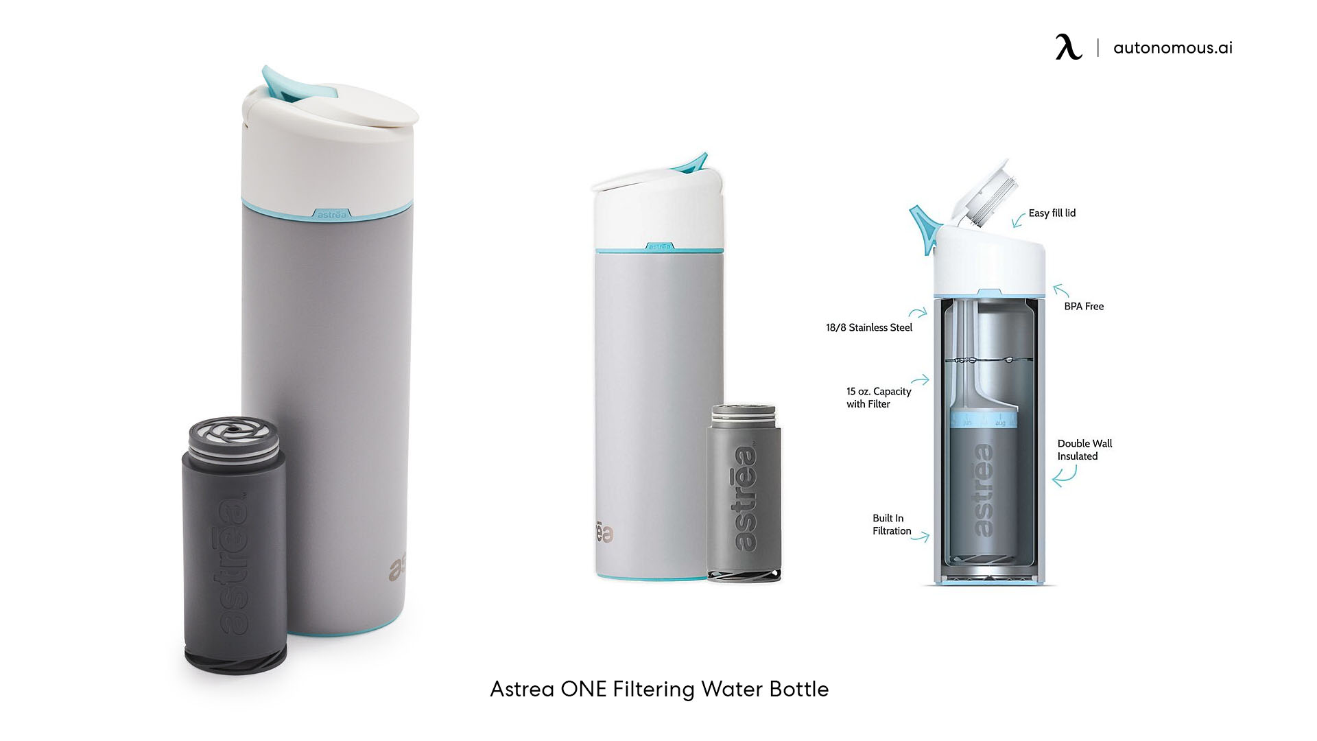 Astrea ONE Filtering Water Bottle