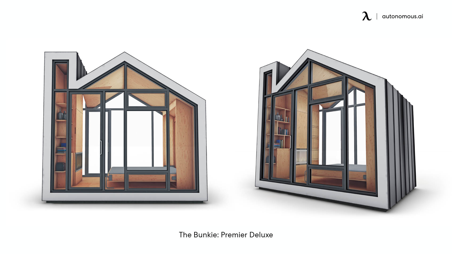 The Bunkie backyard office pod in california