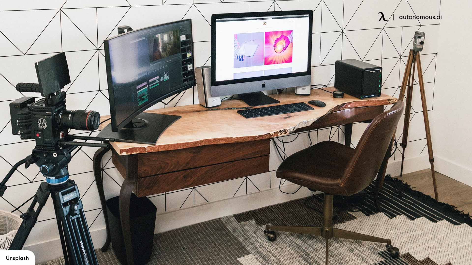 Bring in Some Versatility in mid century home office