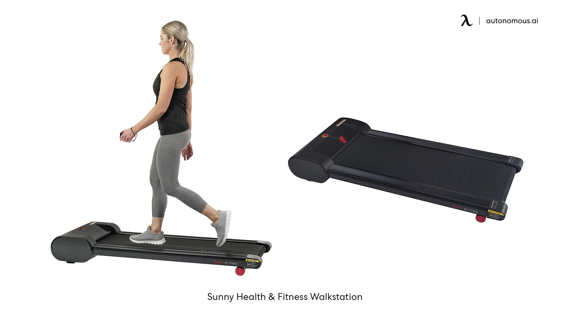 Sunny Health and Wellness Walk station Treadmill