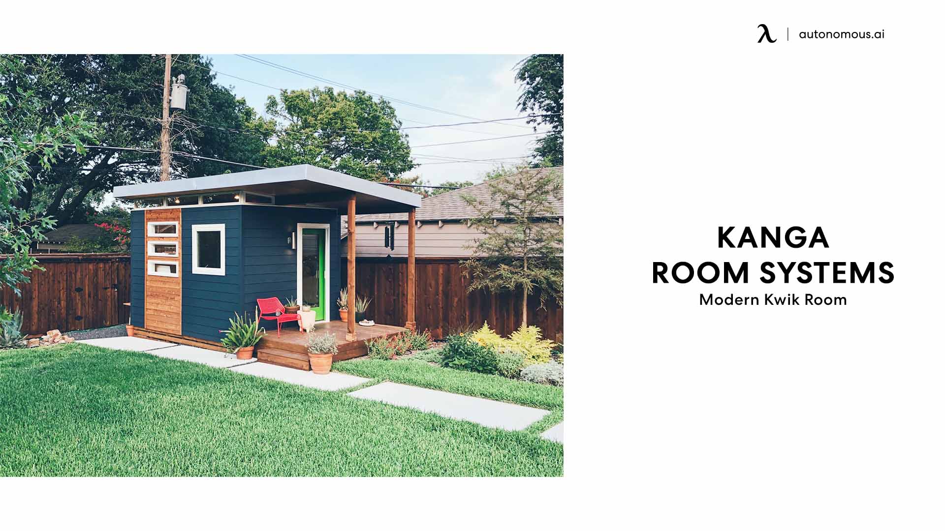 Kanga Room Systems Prefab backyard office