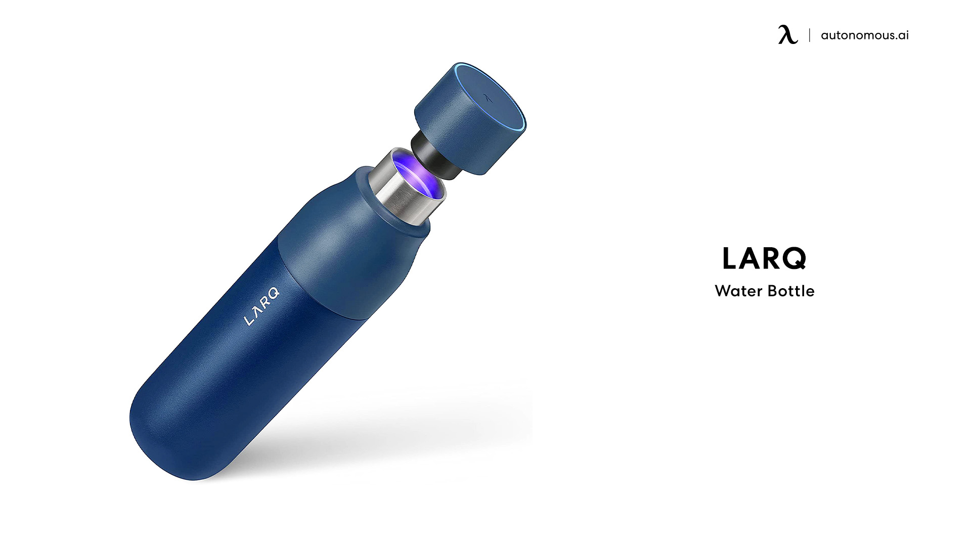 The LARQ Bottle Ensures Fresh Drinking Water At The Touch Of A Button