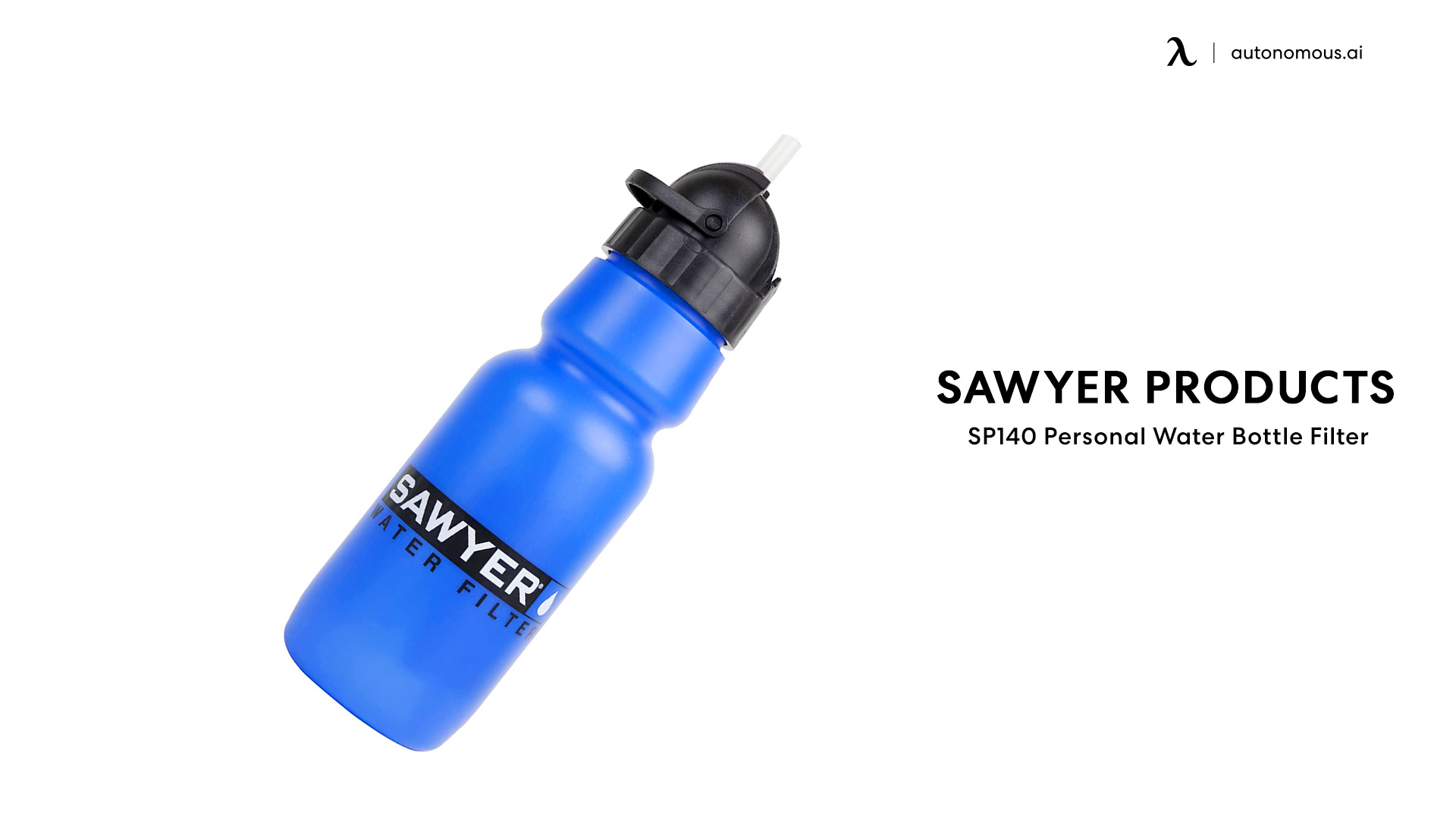 Sawyer Products SP140 Personal Water Bottle Filter, 34-Ounce