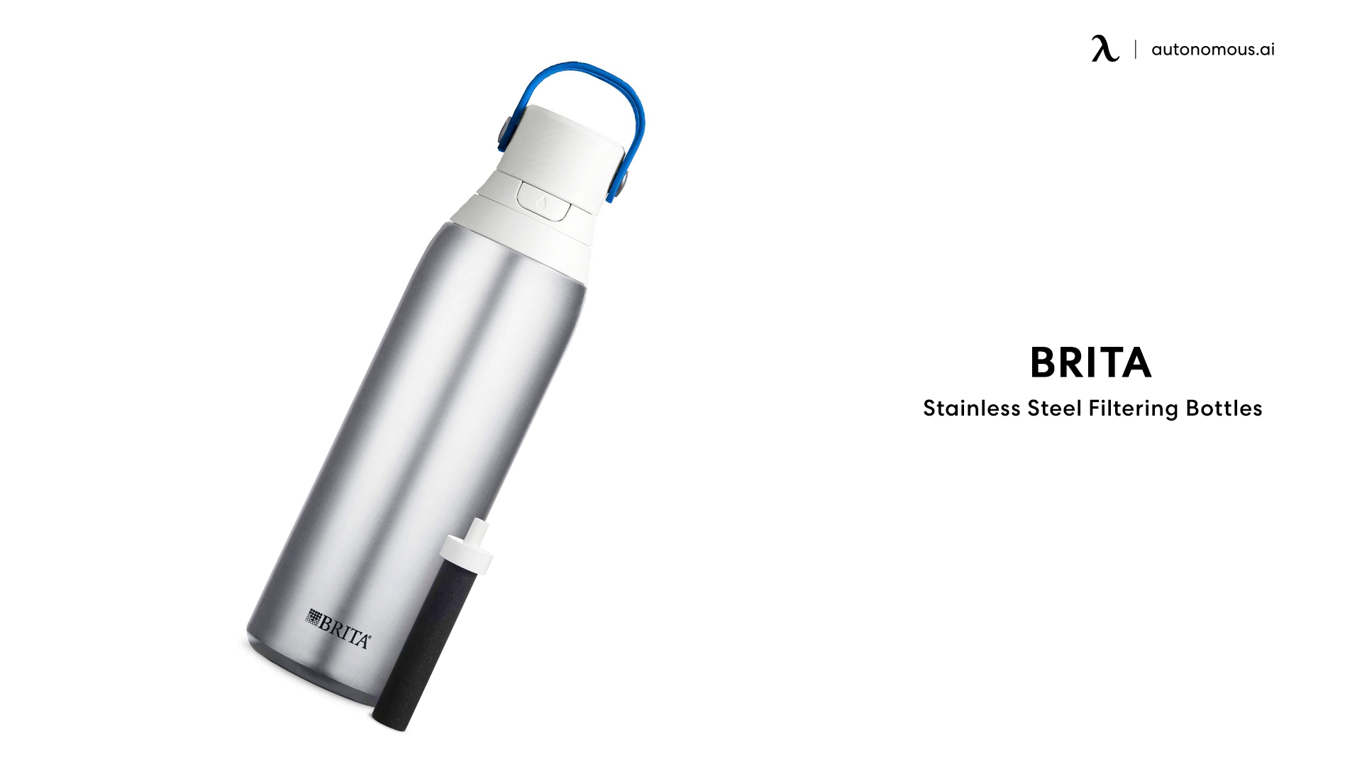 Brita 20 oz. self cleaning water bottle