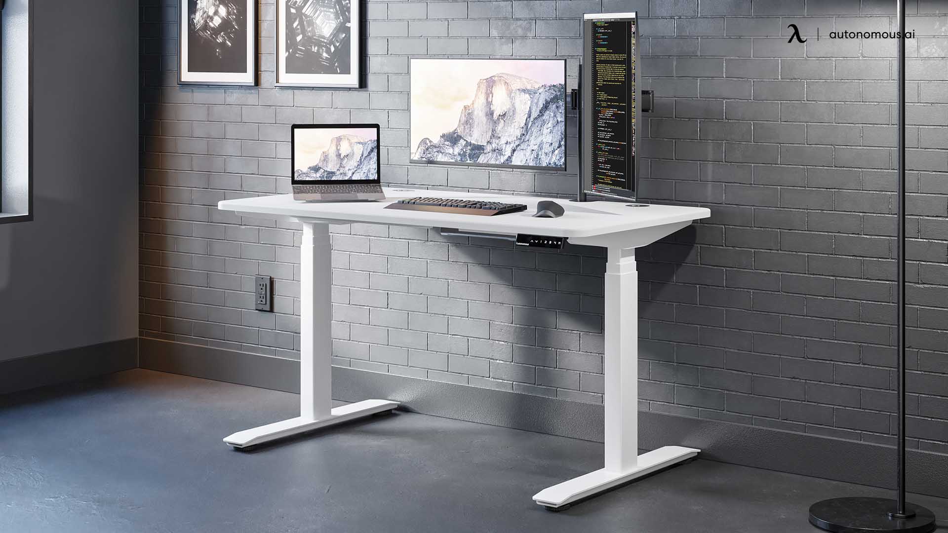 SmartDesk Pro large l shaped desk