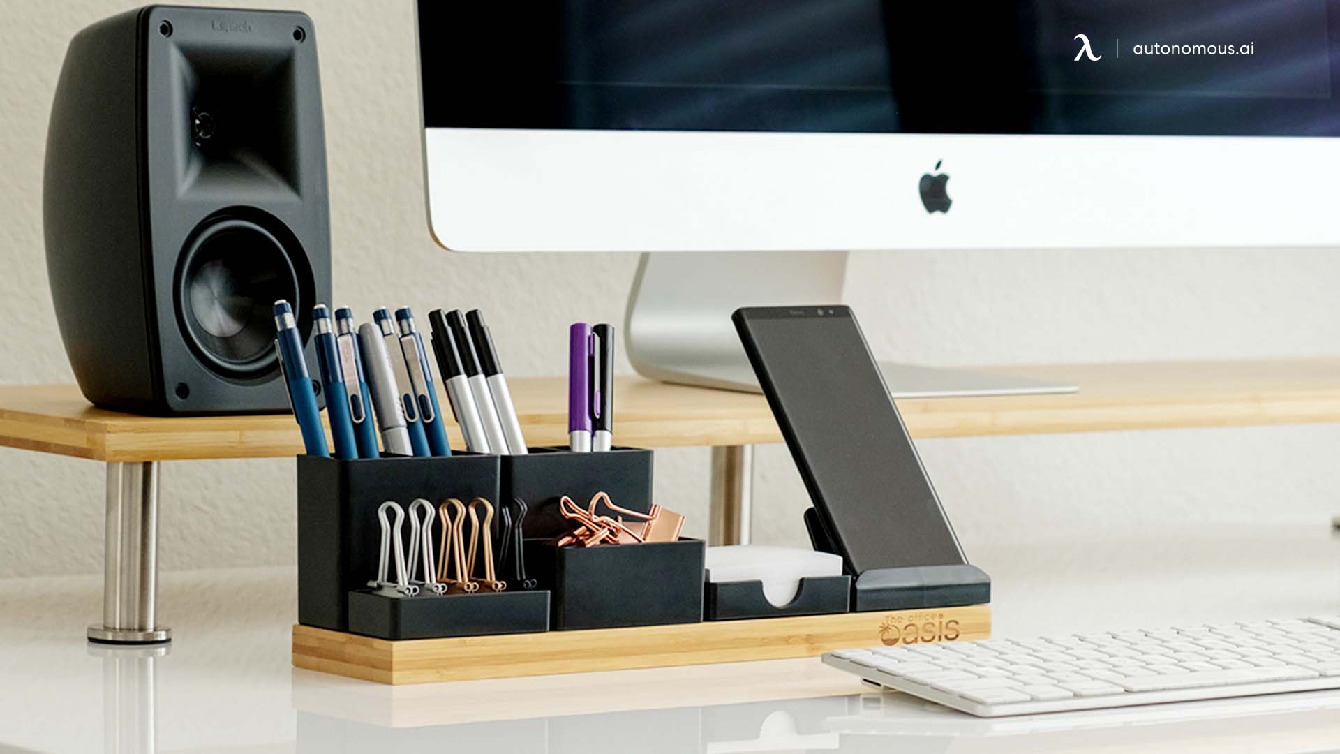 Magnetic Desk Organizer modern desk accessories