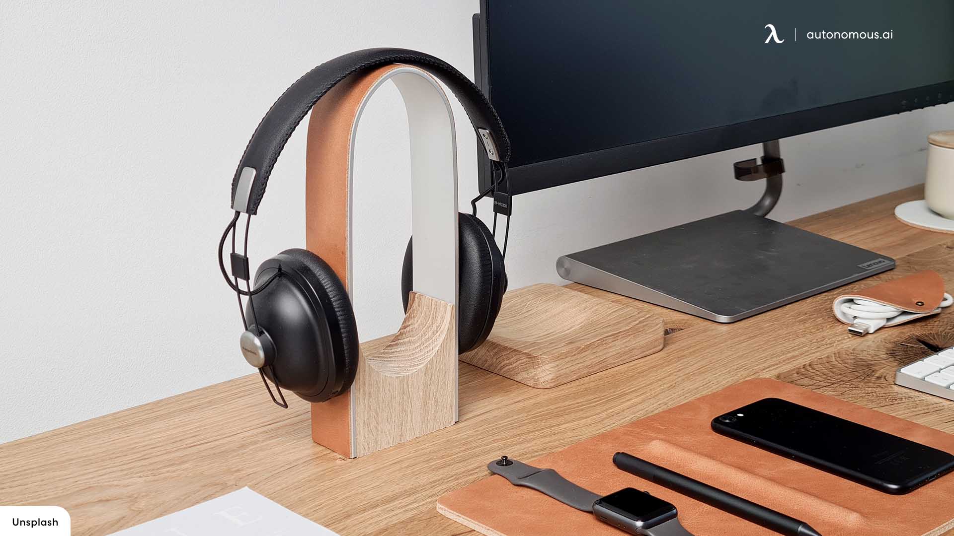Headphone Stand home office desk accessories