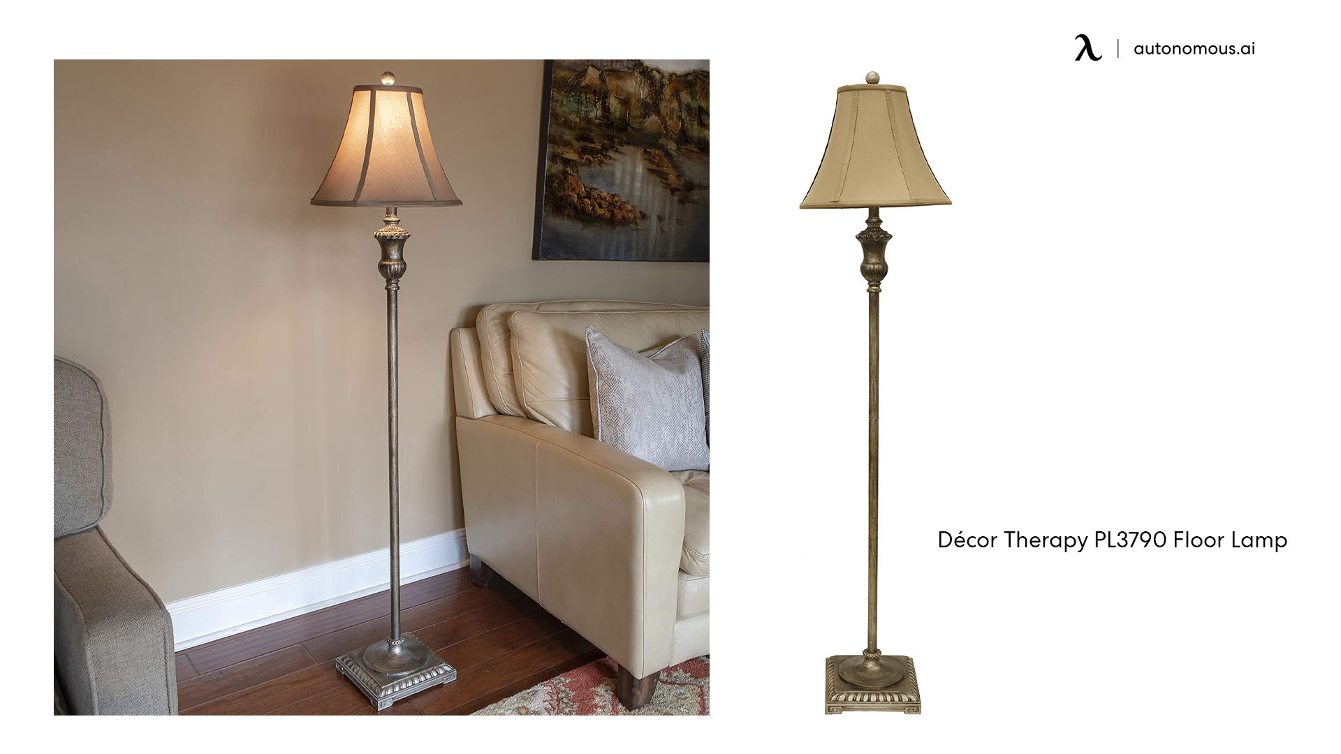 Décor Therapy P-L: 3790 vintage floor lamp