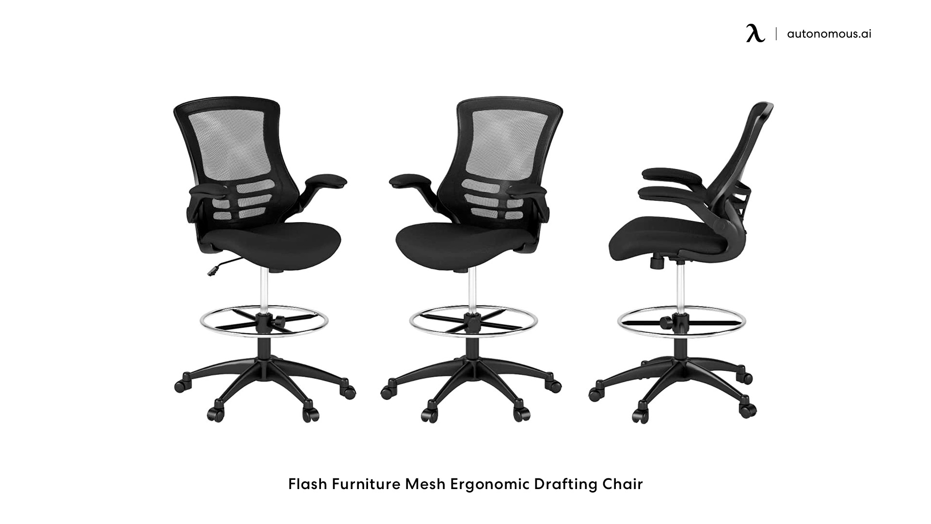 Flash Furniture Mesh Ergonomic Drafting Chair