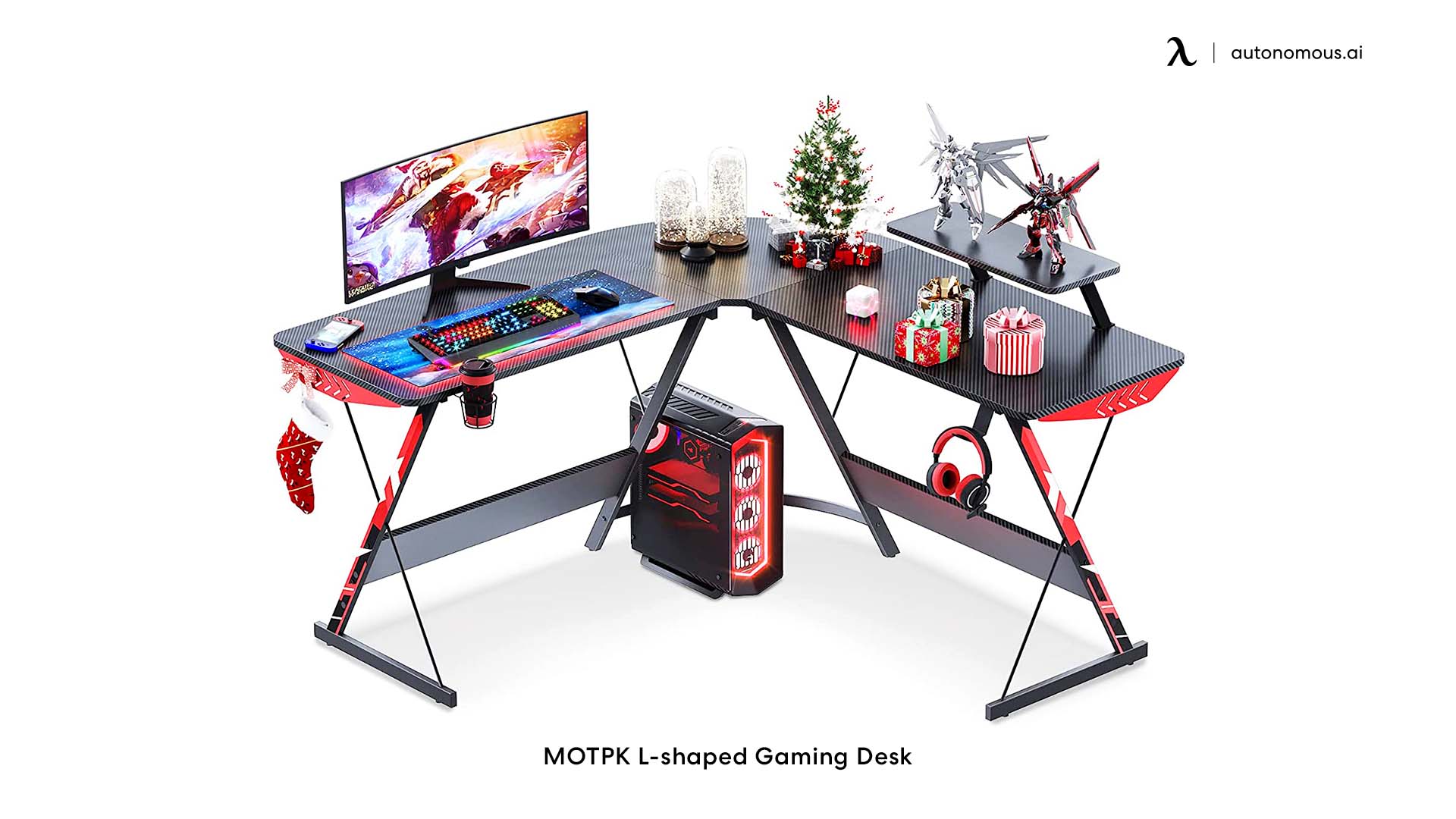  MOTPK L-shaped home office desk