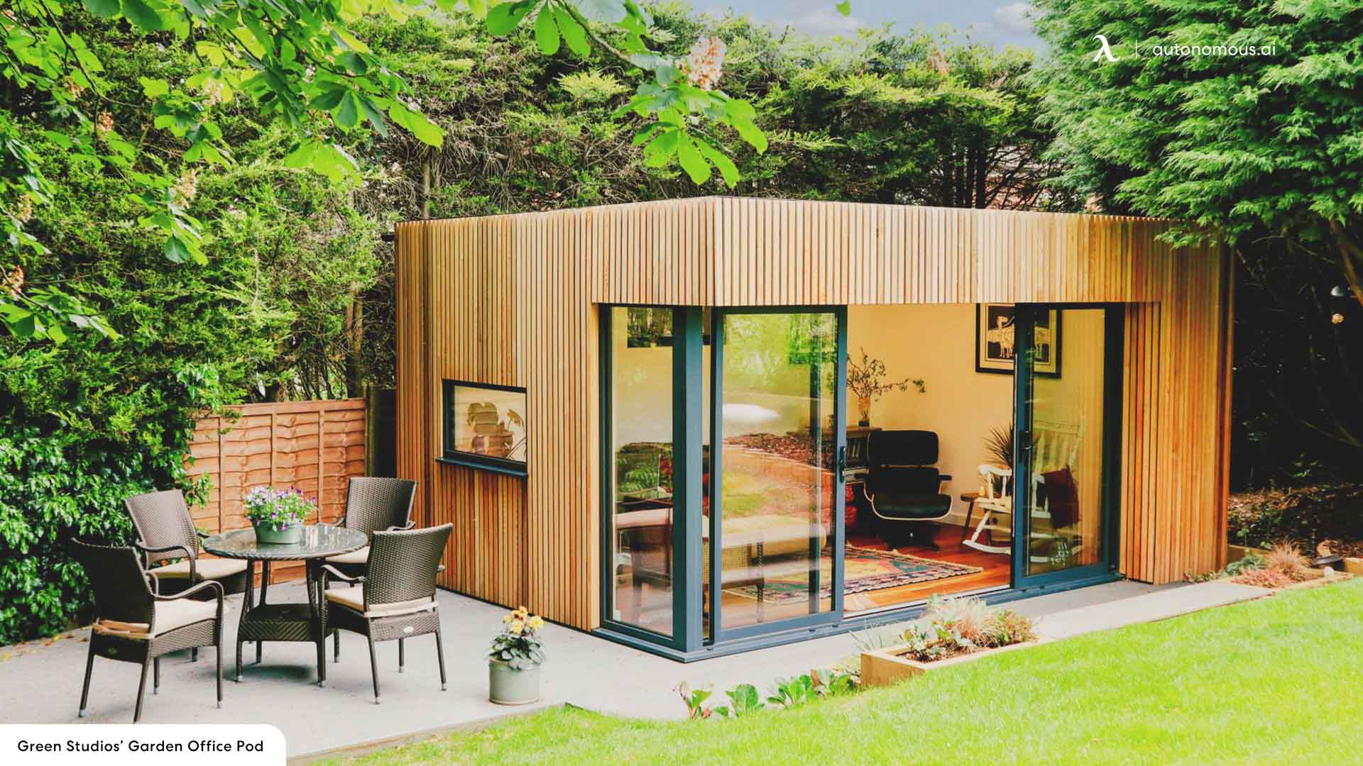 Garden Office Pod backyard office ideas