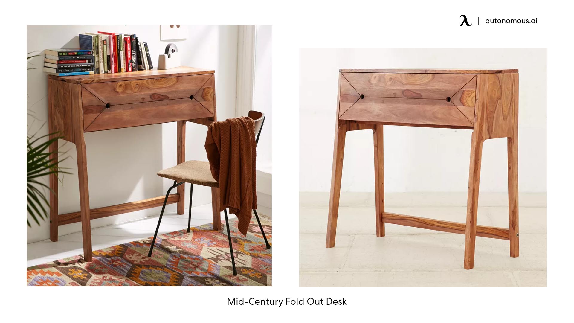 Mid-Century Fold Out desks for work from home