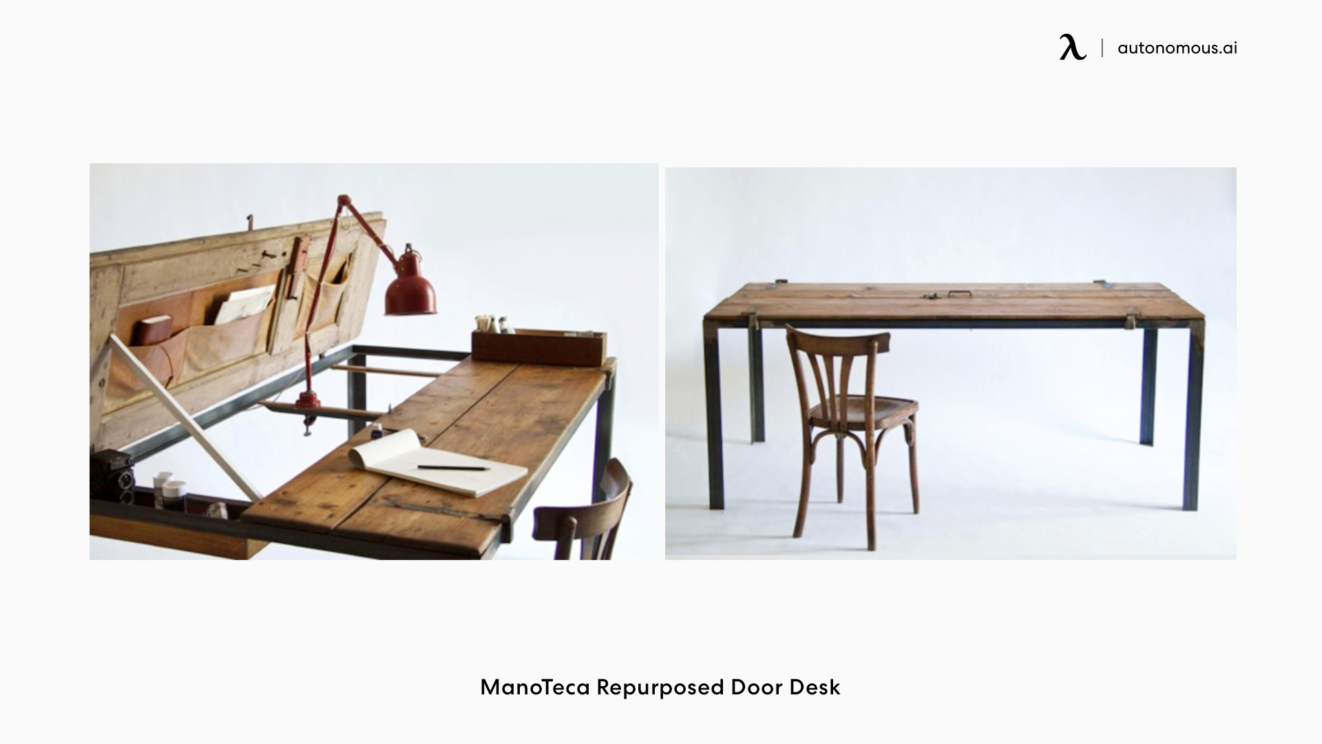 ManoTeca Repurposed Door Desk