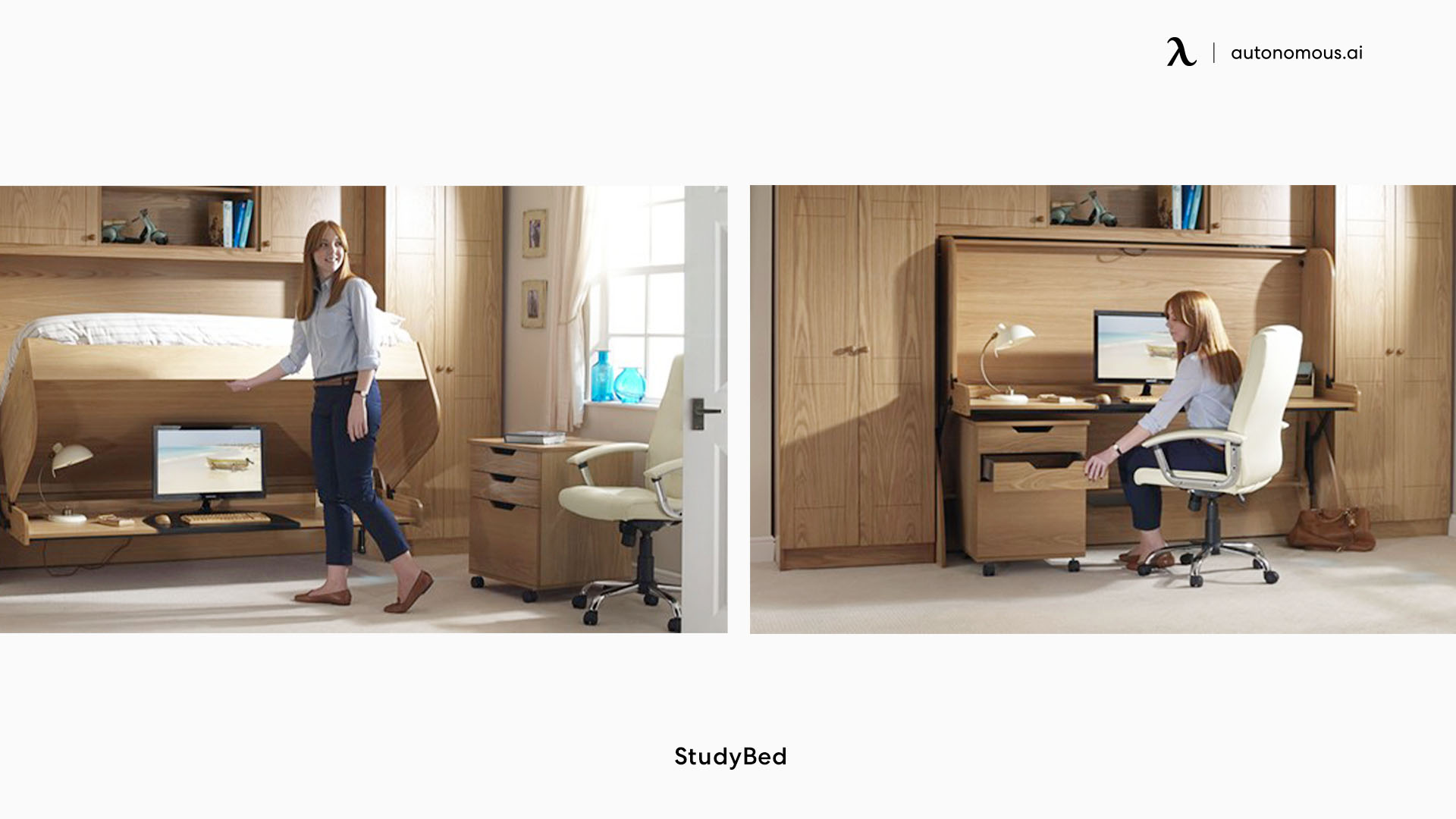 StudyBed home office desk design